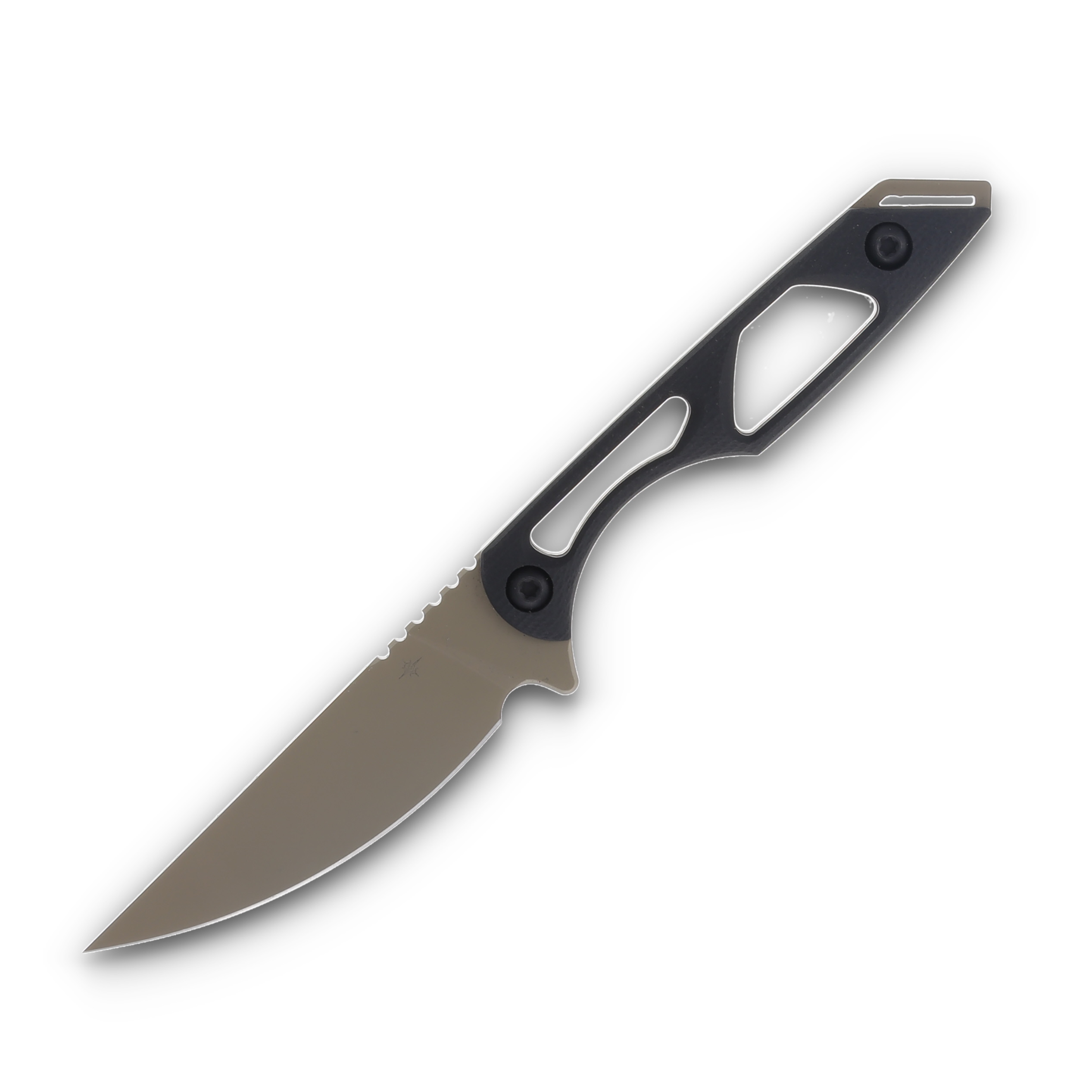 Toor Willow Fixed Blade Knife Canyon Drab Handle with Sheath WILLOWCD View 3