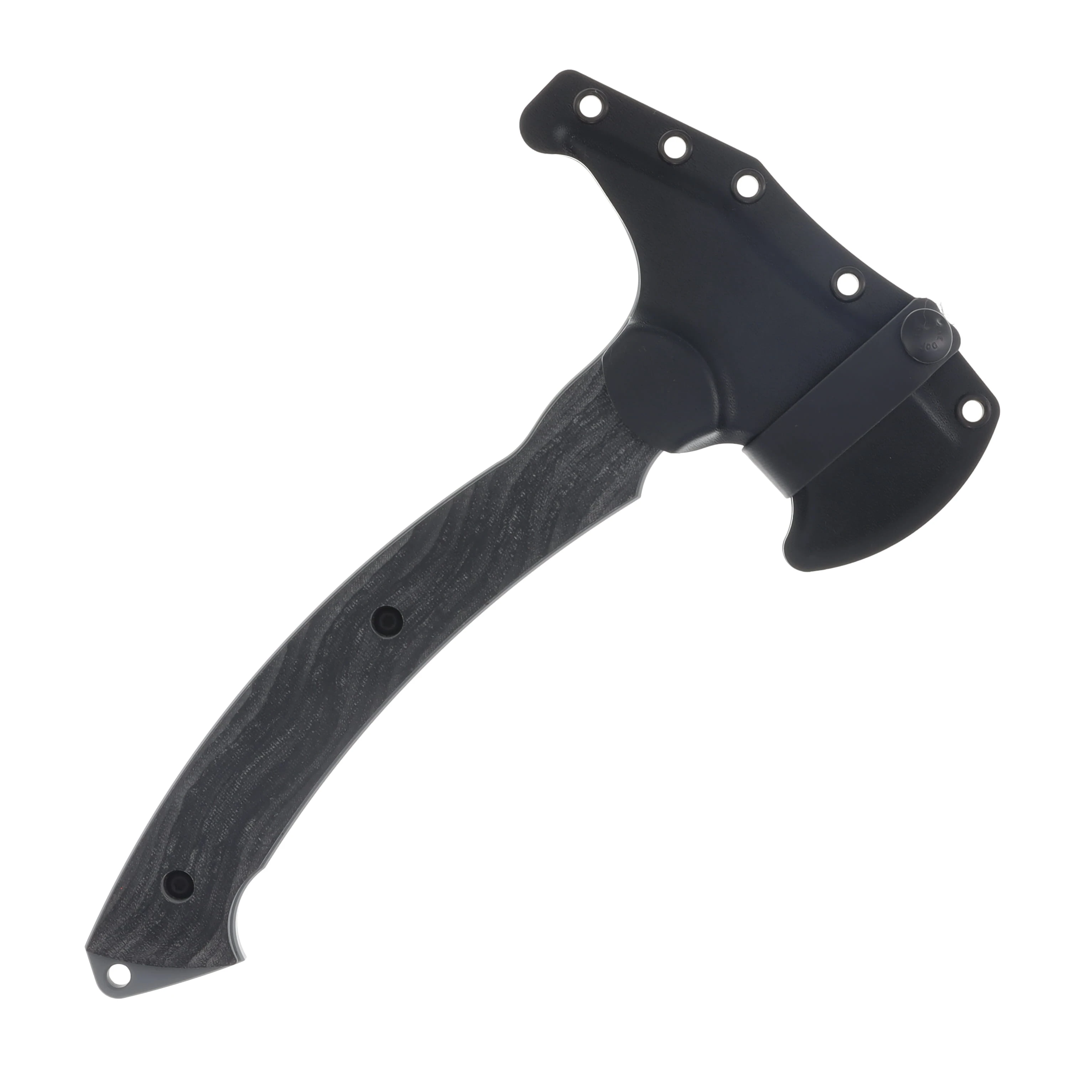 Toor Knives Tomahawk Phantom Grey Handle Cool Grey KG Gunkote D2 Blade TOMAHAWKPG View 4