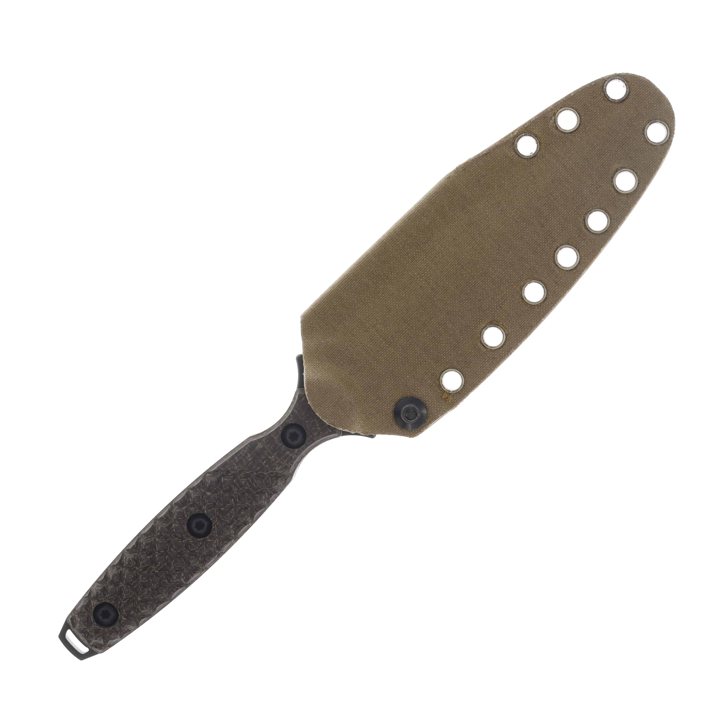 Toor Knives Allied Coll. Specter Fixed Blade ODG Micarta 4.75” KG Gunkote Dagger SPECTERA View 3