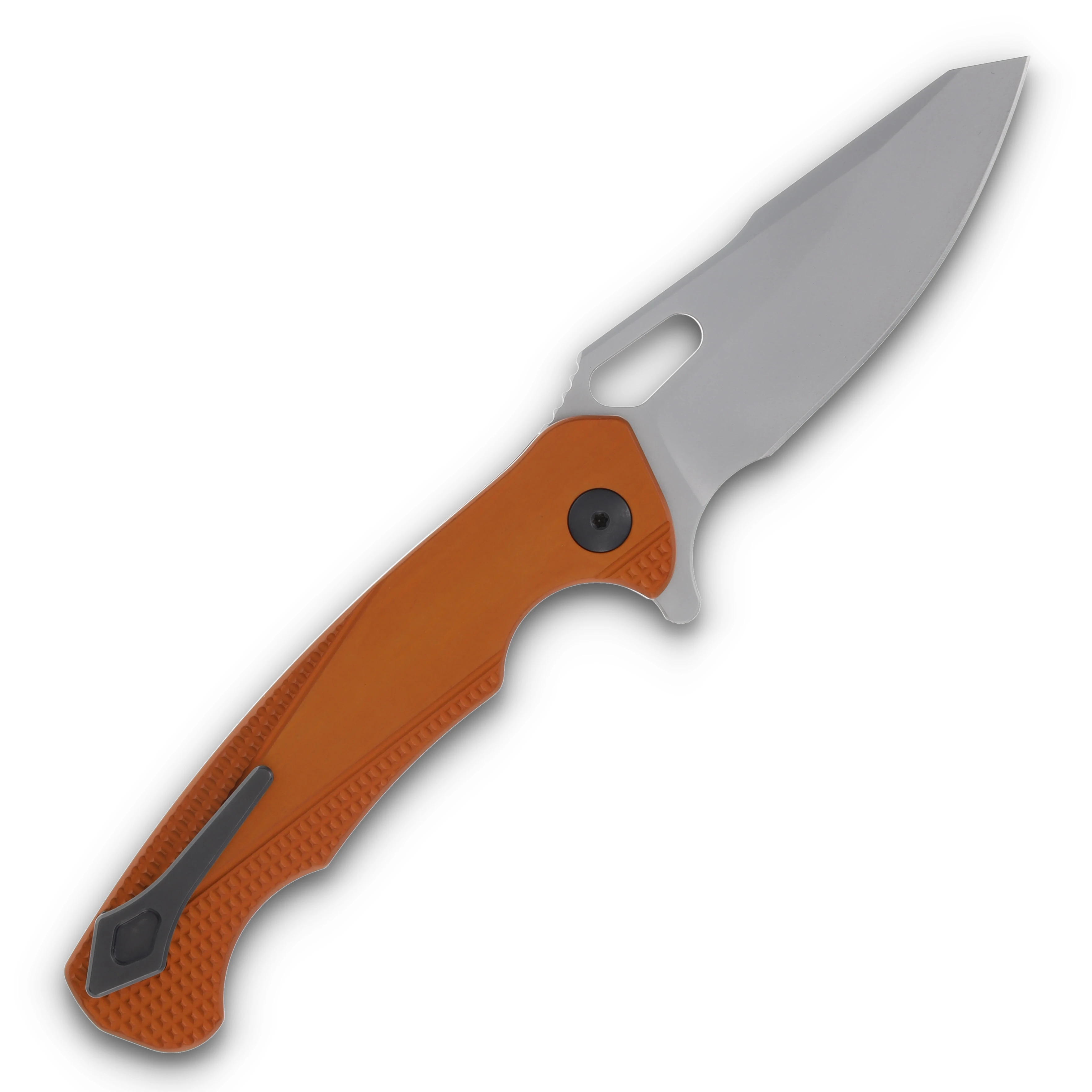 Dead Reckon Ridgeback Folding Knife Glass Bead Magnacut Body Style 1 Burnt Orange RB-1512-17-BurntOrange View 2