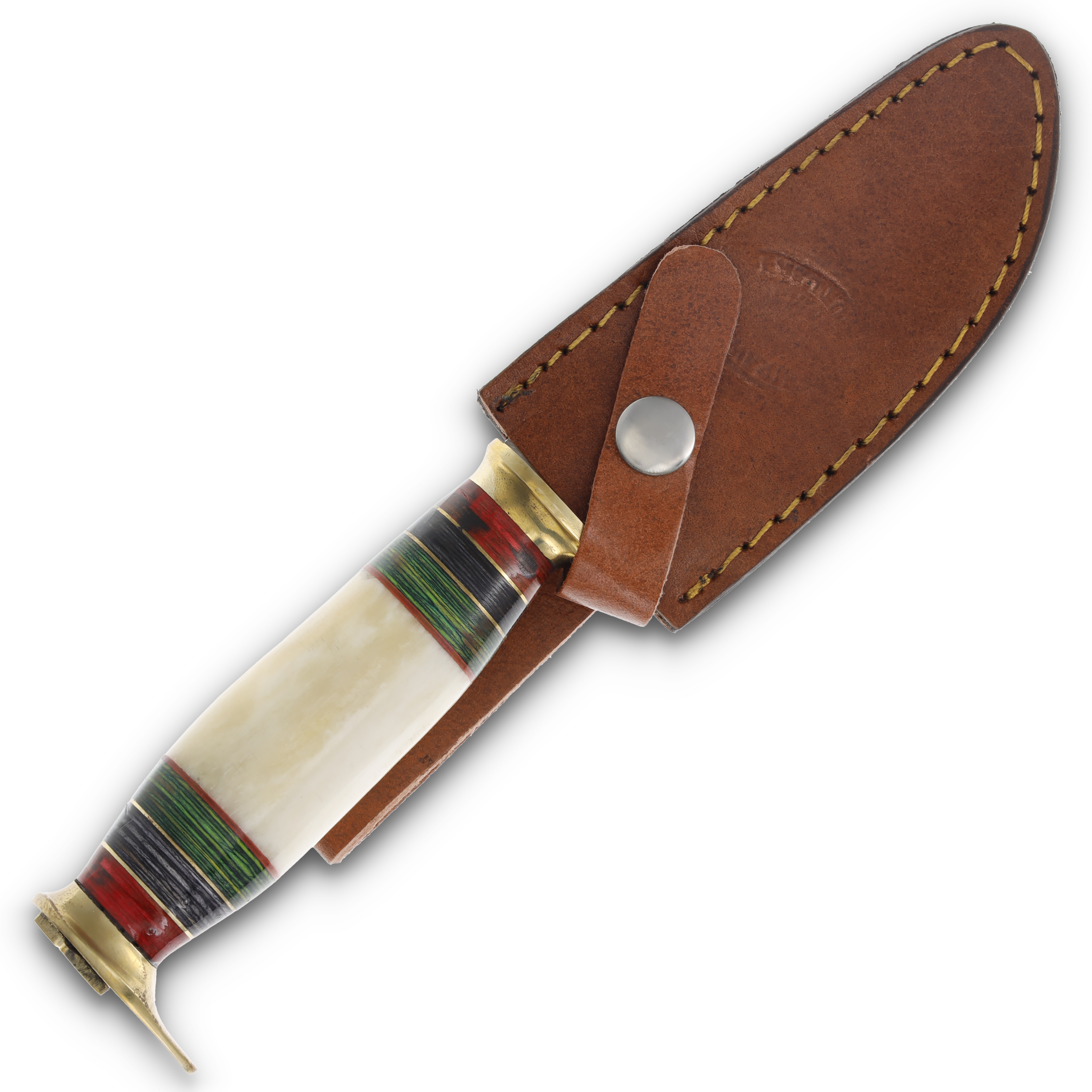 Frost Cutlery Chipaway Classics Fixed Blade Hunter WSB/Pakkawood with Sheath FRCW1120WSB View 8