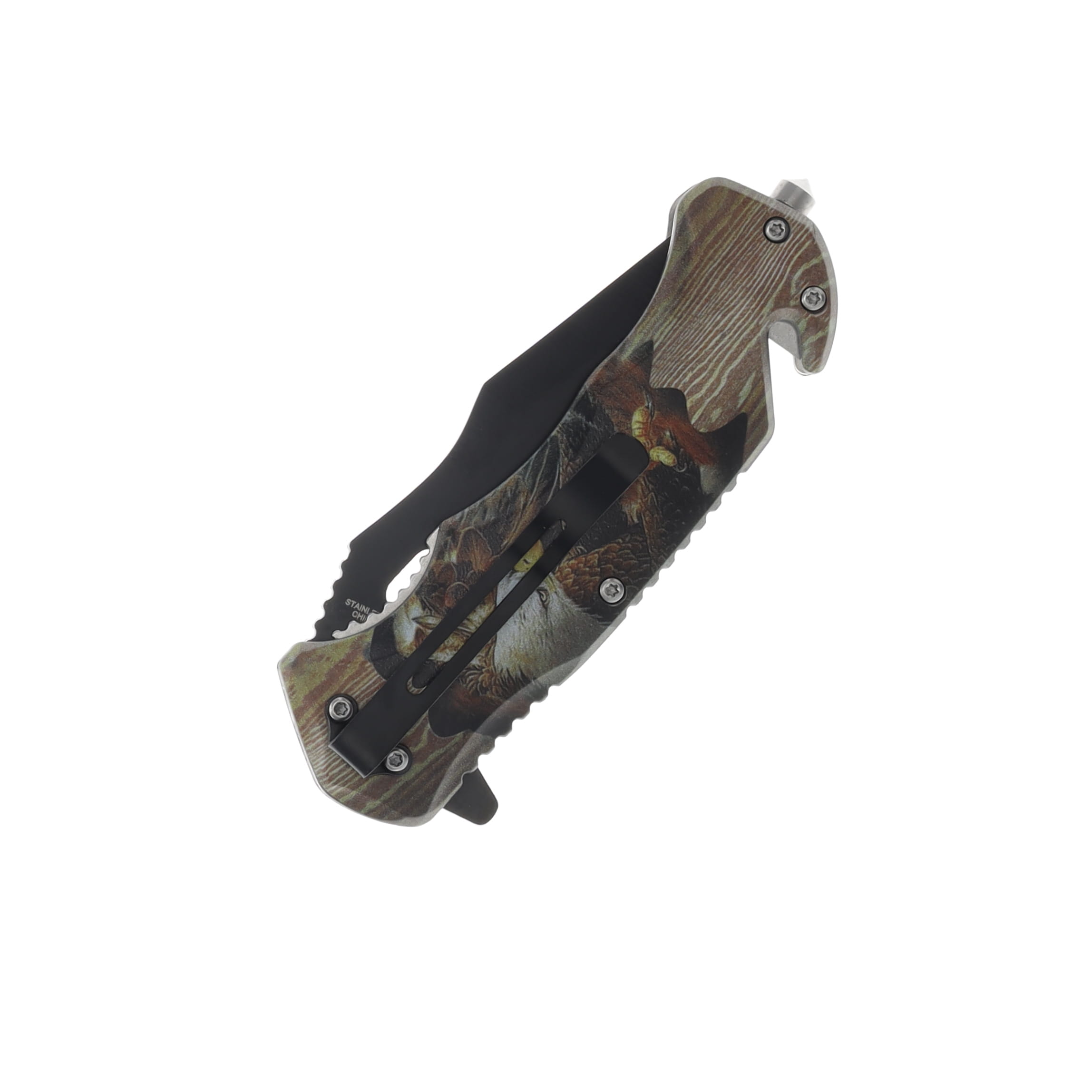 Szco 4.75 Inch Eagle Rescue Linerlock 300556EG View 3