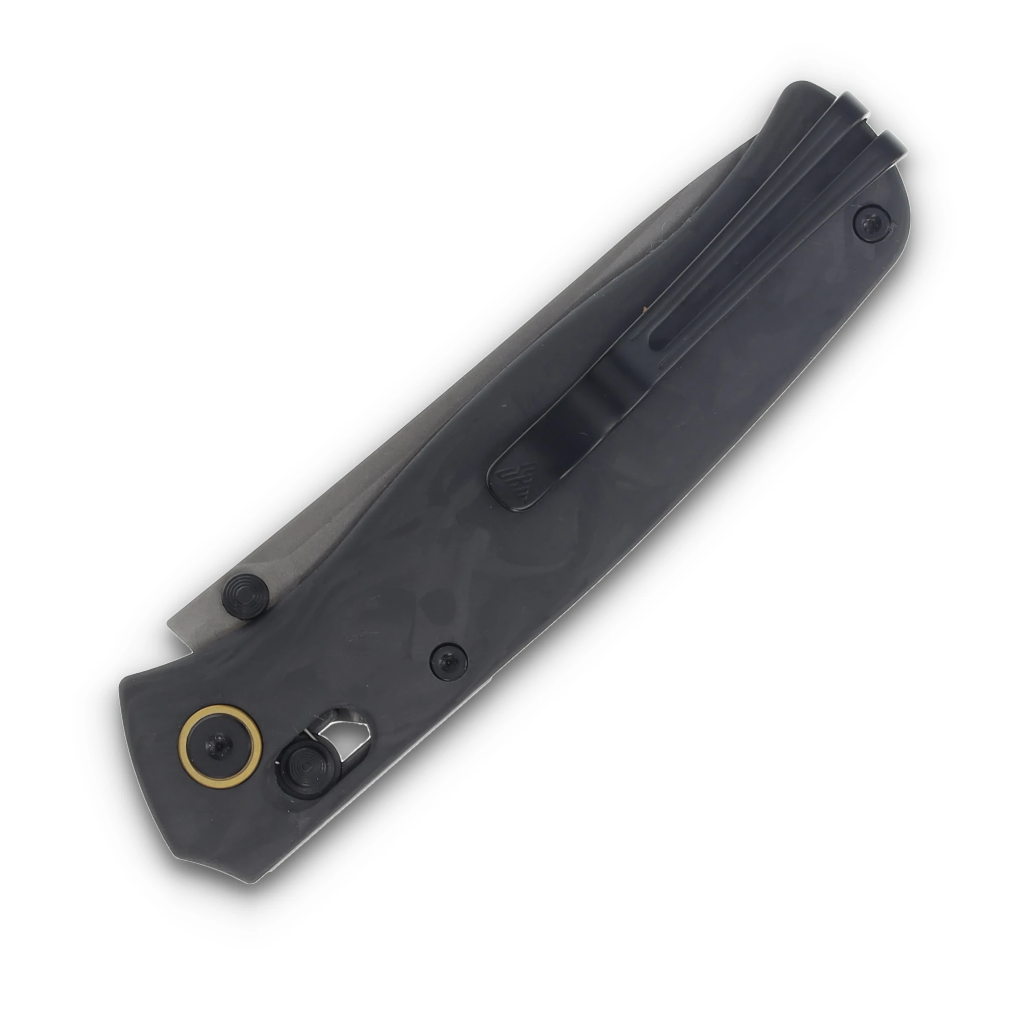 SRM Knives 255L Folding Knife Black/Carbon Fiber SRM-255L-FB2 View 6