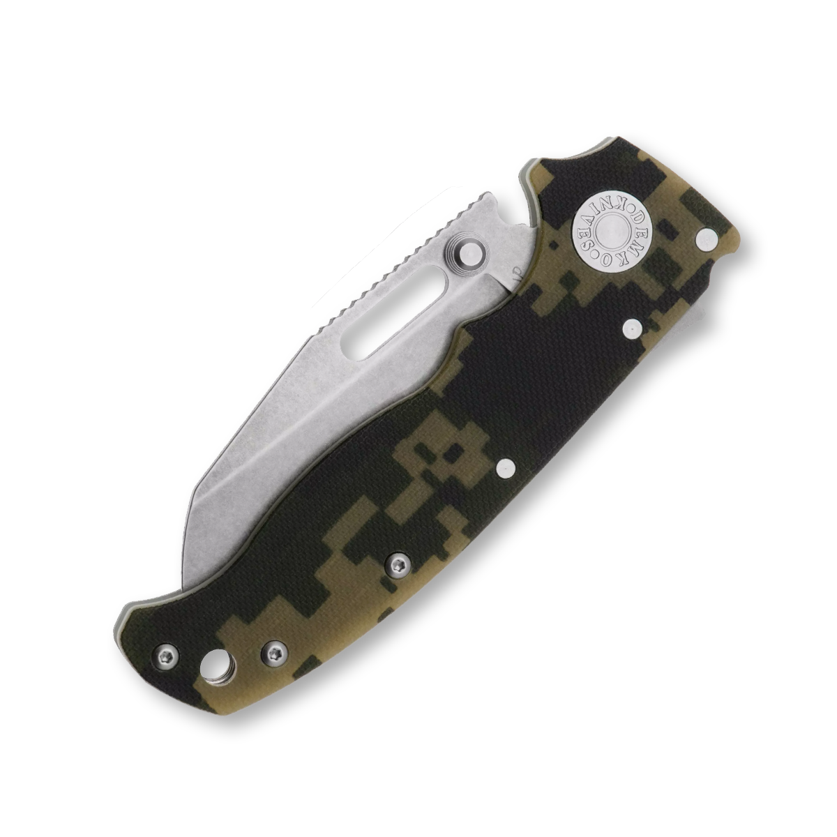 Demko Knives AD20.5 Shark Lock Digi Camo Folding Knife 3in Shark Foot 205-3V-SFDC View 2