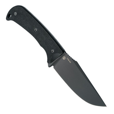 Hogue Extrak XL Black 3.9in Cerakote Coated Clip Point Fixed Blade HG35854 View 4