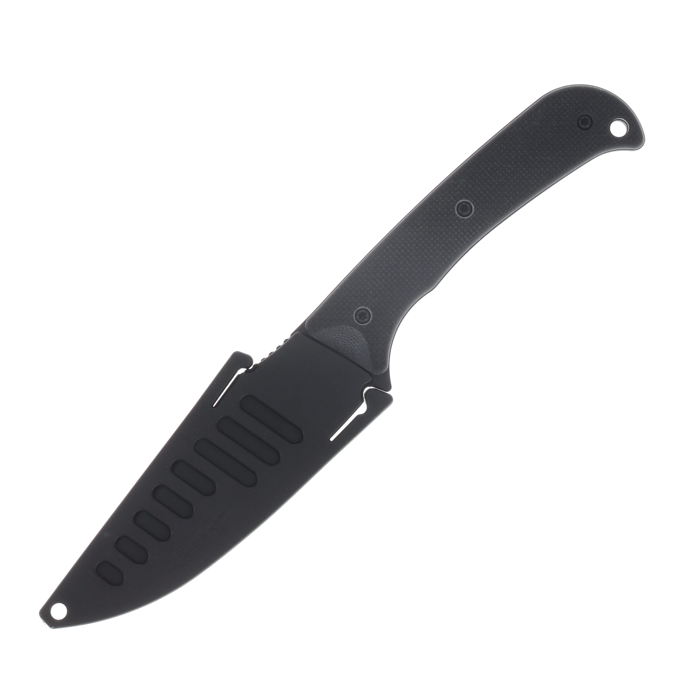 Hogue Extrak XL Black 3.9in Cerakote Coated Clip Point Fixed Blade HG35854 View 5
