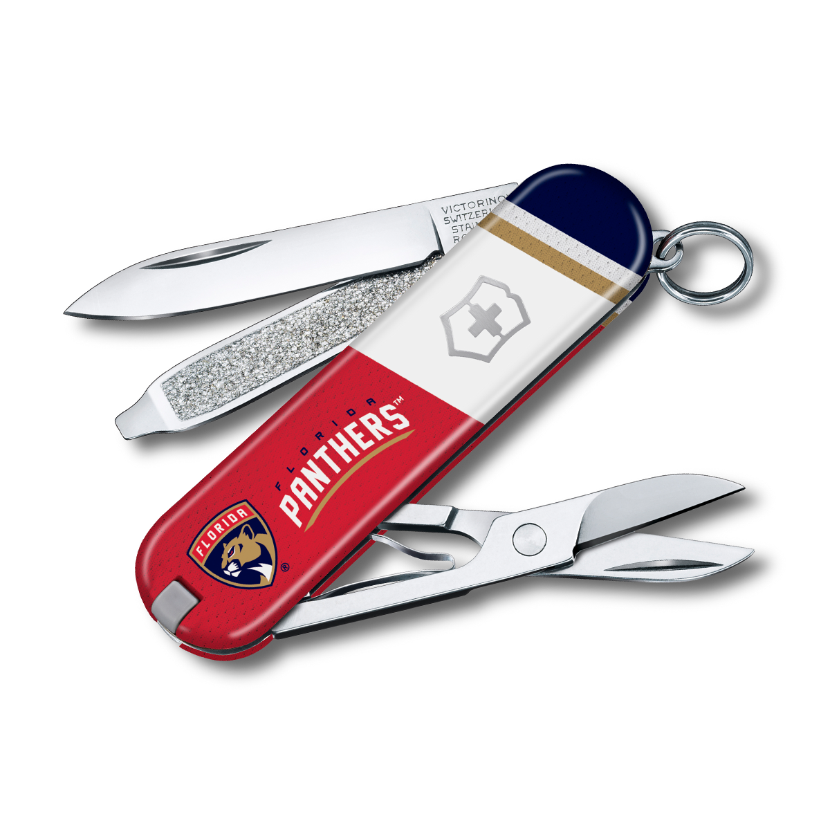 Victorinox Classic SD Swiss Army Knife NHL Series Florida Panthers VFLA58 View 1
