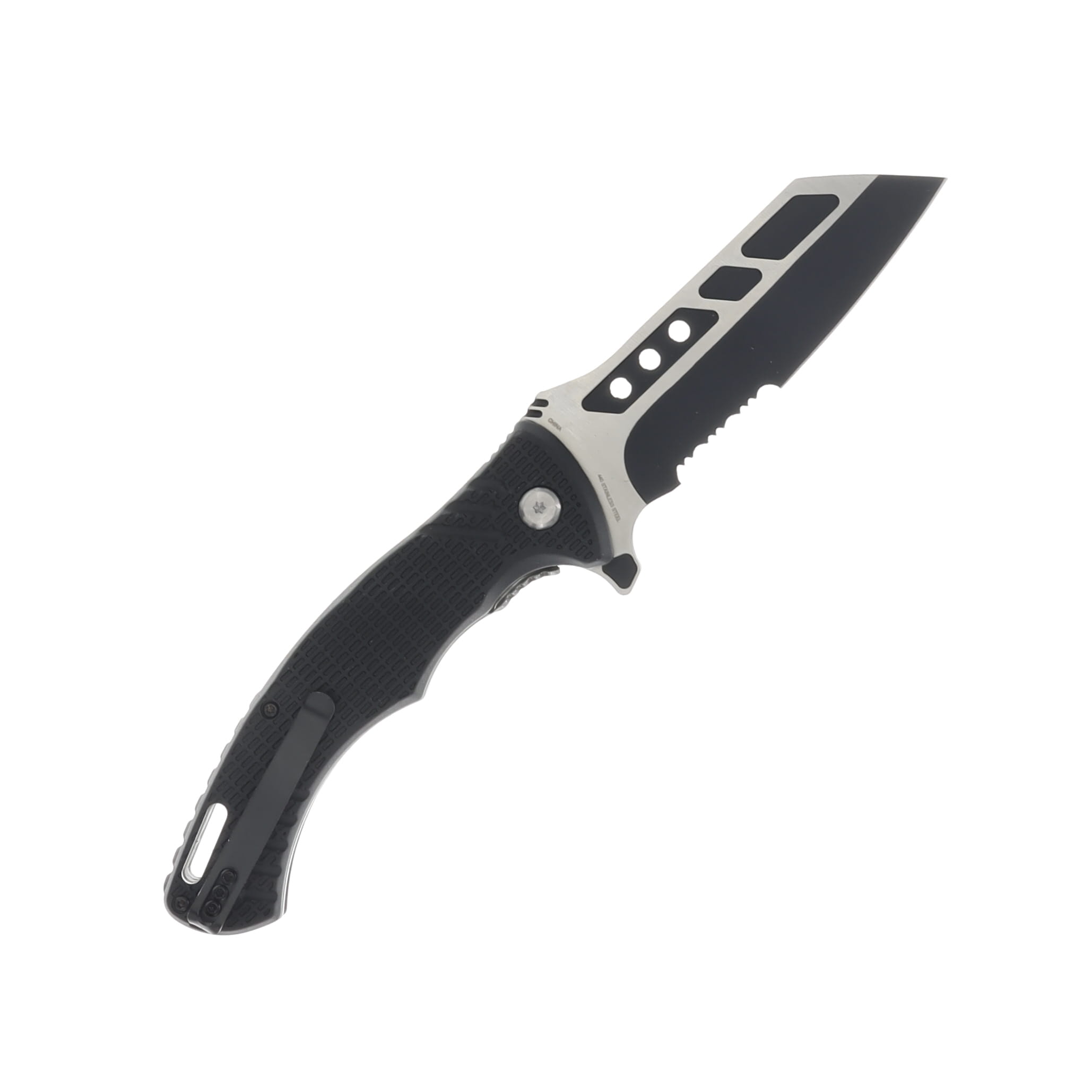 Sierra Zulu 4.5Inch Nighthawk Folding Knife Clampack SZ-5602CP View 2
