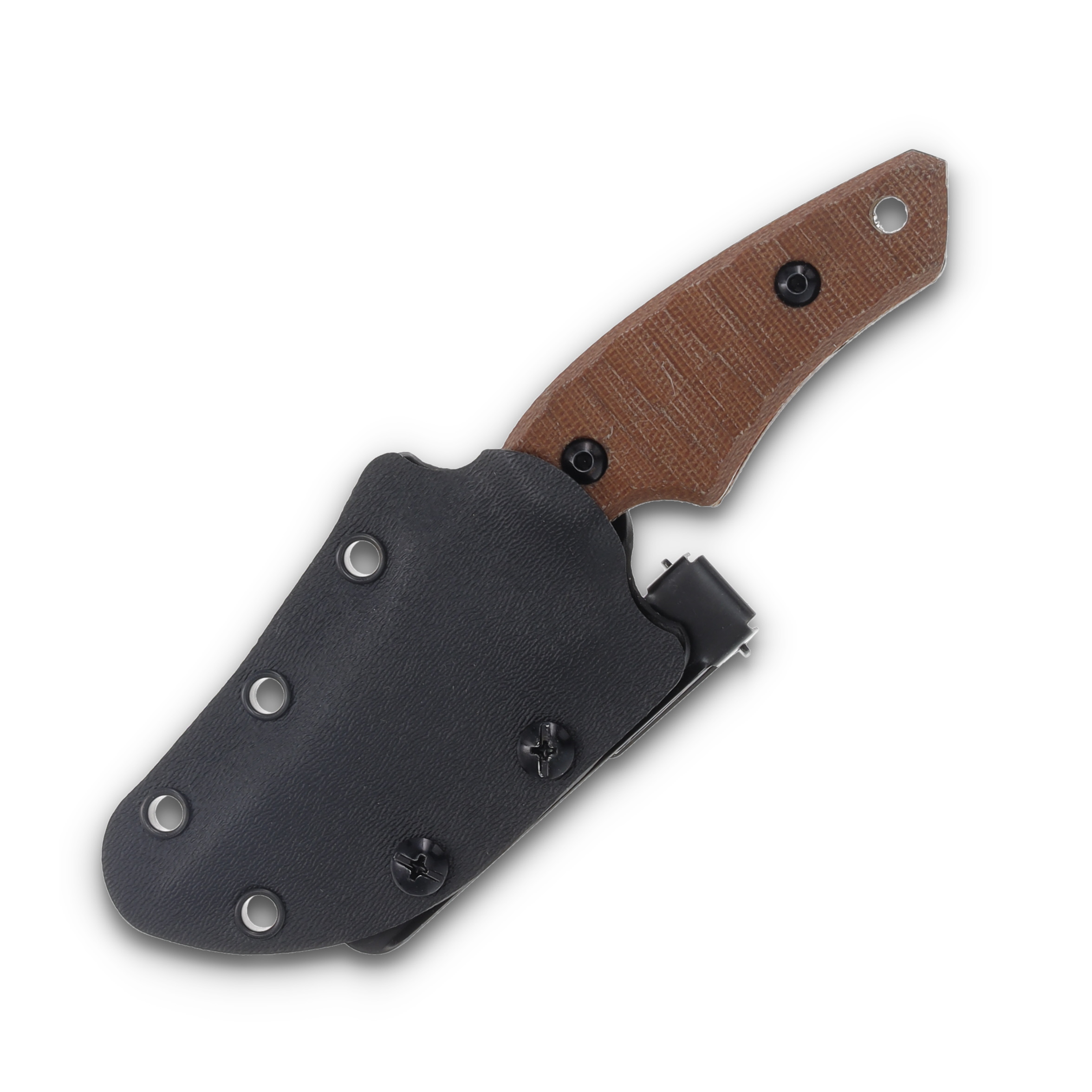 Jackalope Knives Chupacabra Fixed Blade Knife Natural Stonewash JK008N View 8