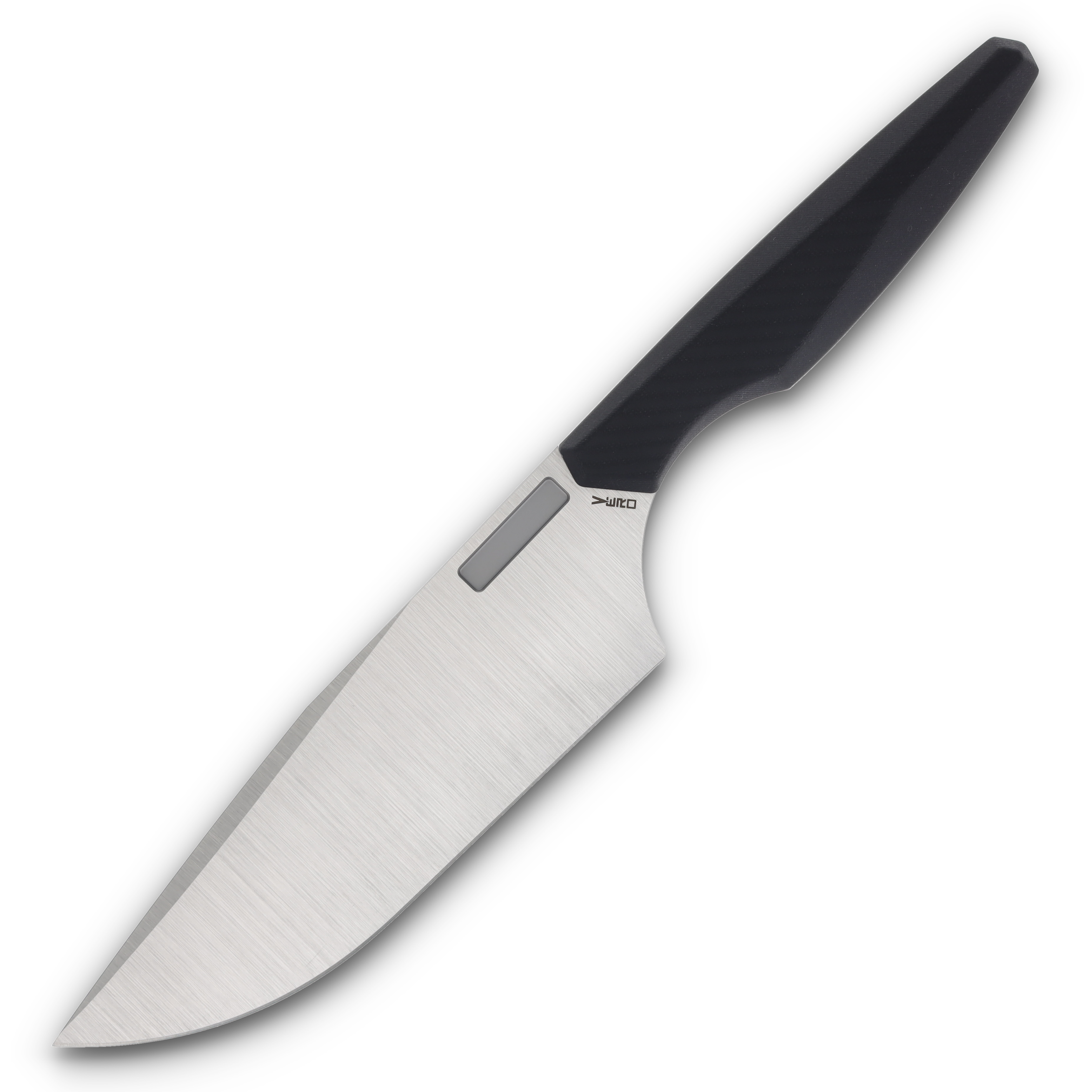 Vero Engineering Chef 6 Fixed Blade Kitchen Knife Belt Satin/Black G-10 V-VC6-BSBG-0444-S View 1