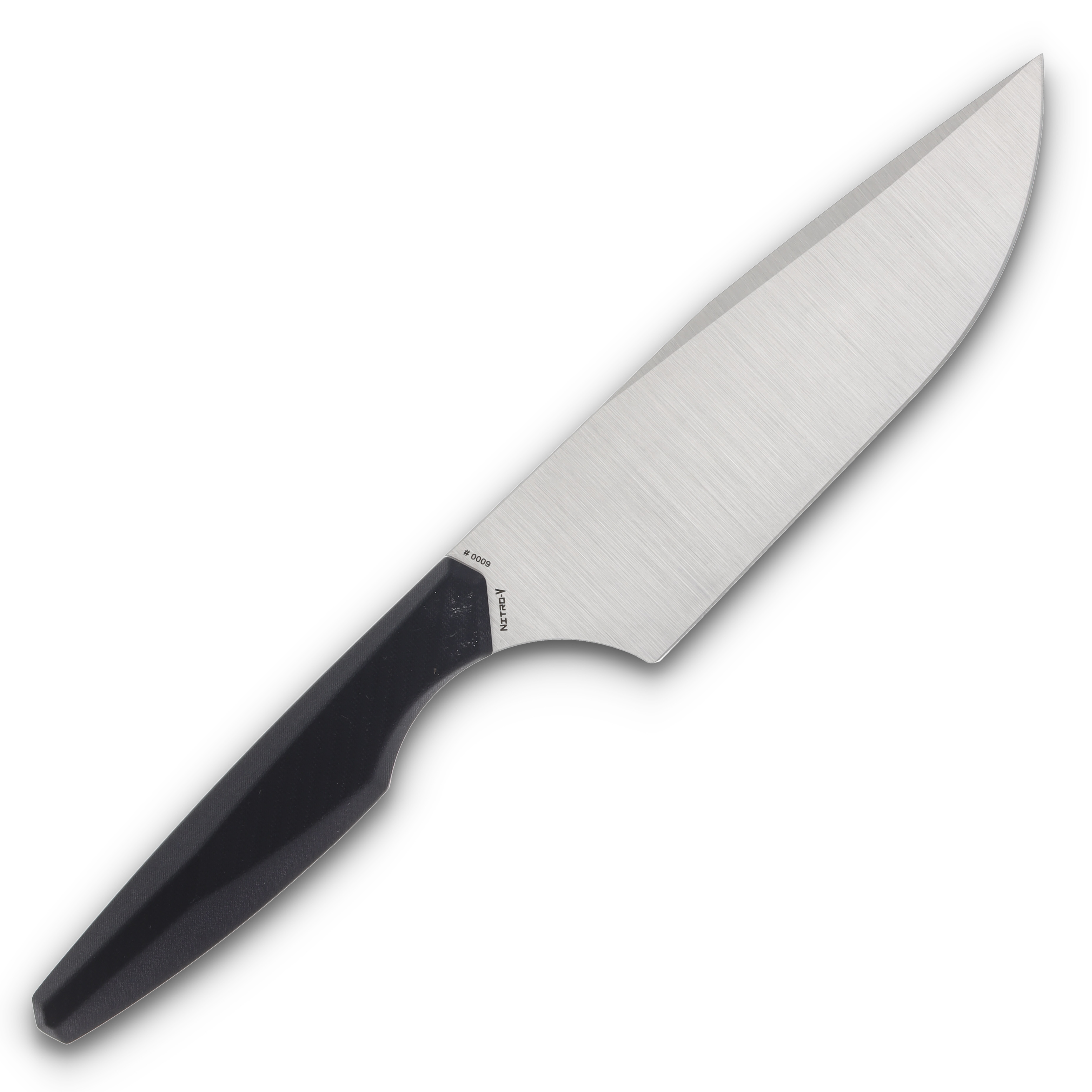 Vero Engineering Chef 6 Fixed Blade Kitchen Knife Belt Satin/Black G-10 V-VC6-BSBG-0444-S View 2
