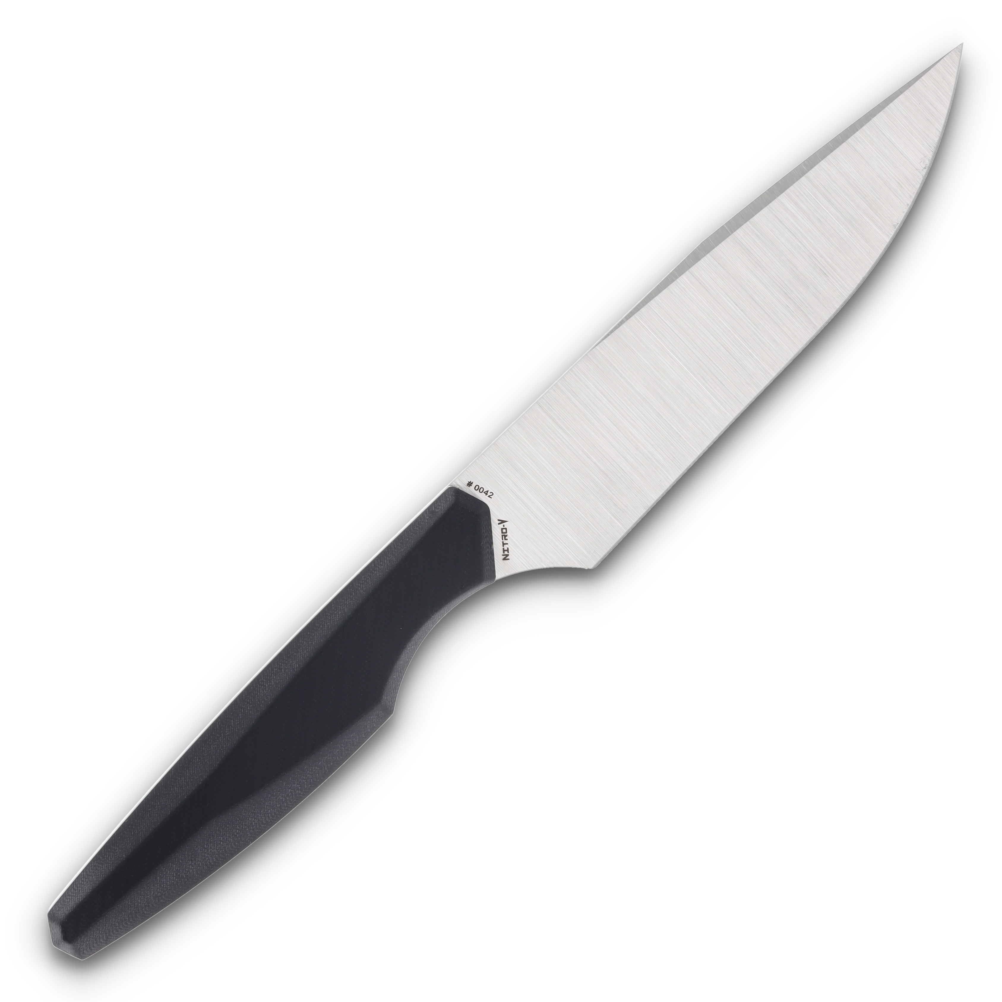 Vero Engineering Utility 5 Fixed Blade Kitchen Knife Belt Satin/Black G-10 V-VU5-BSBG-0435-S View 2