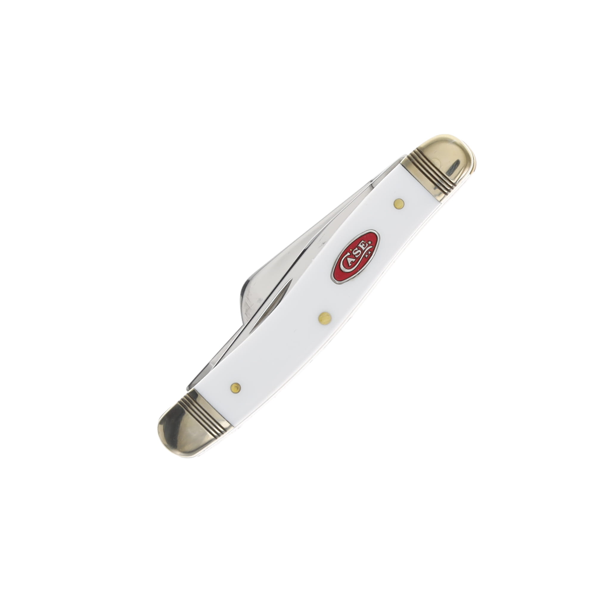 Case XX White Smooth Synthetic Red SparXX Medium Stockman with Cigar Box CA10788 View 3
