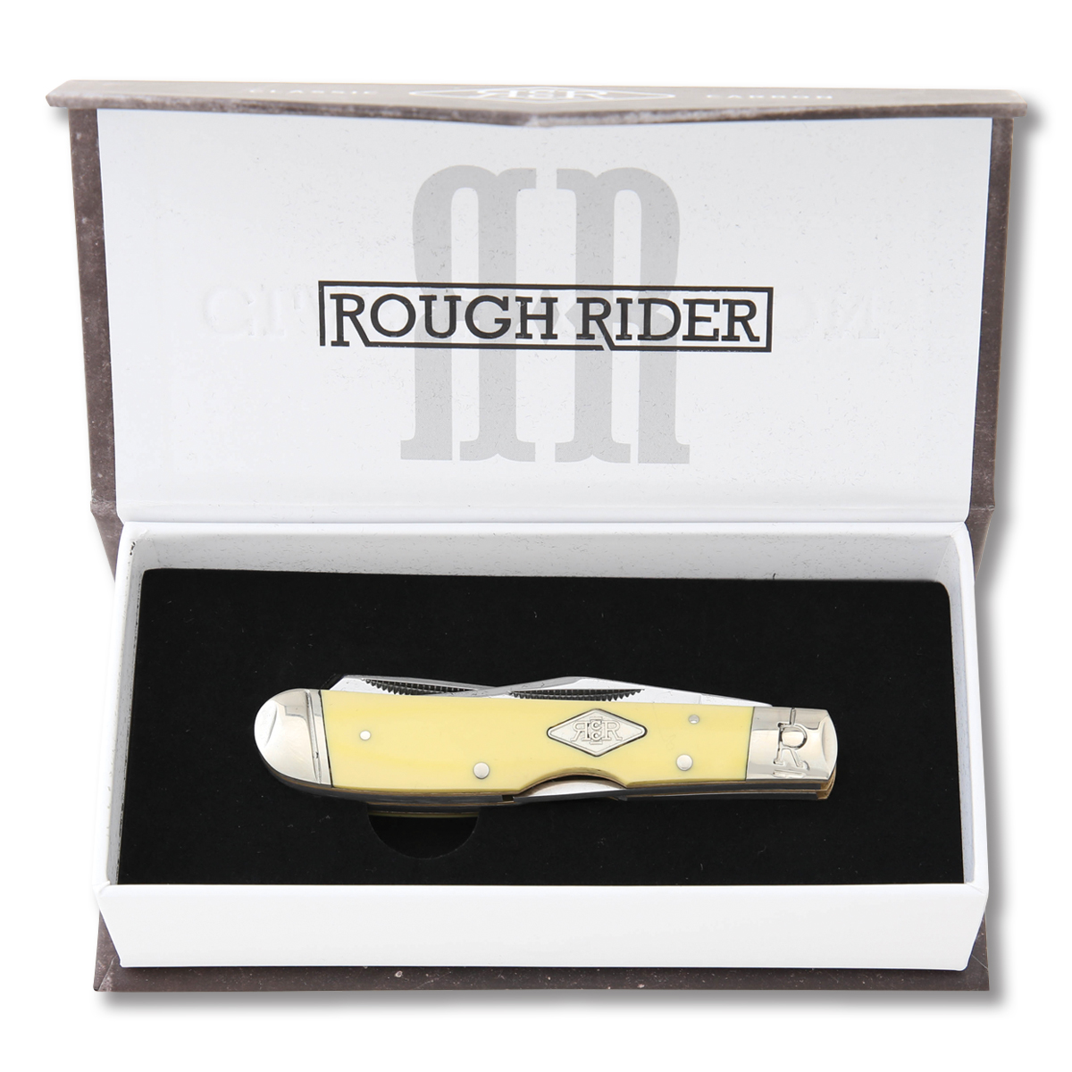 Rough Ryder Classic Carbon Trapper Folding Knife RR1735 View 2