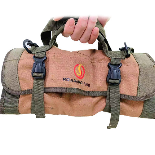Roaring Fire Armadillo Mini Tool Roll Bag RF-TB Mini-Green View 1
