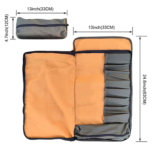 Roaring Fire The Pack Mule Versatile Double-sided Tool Roll Bag RF-TB PRO-YW View 2