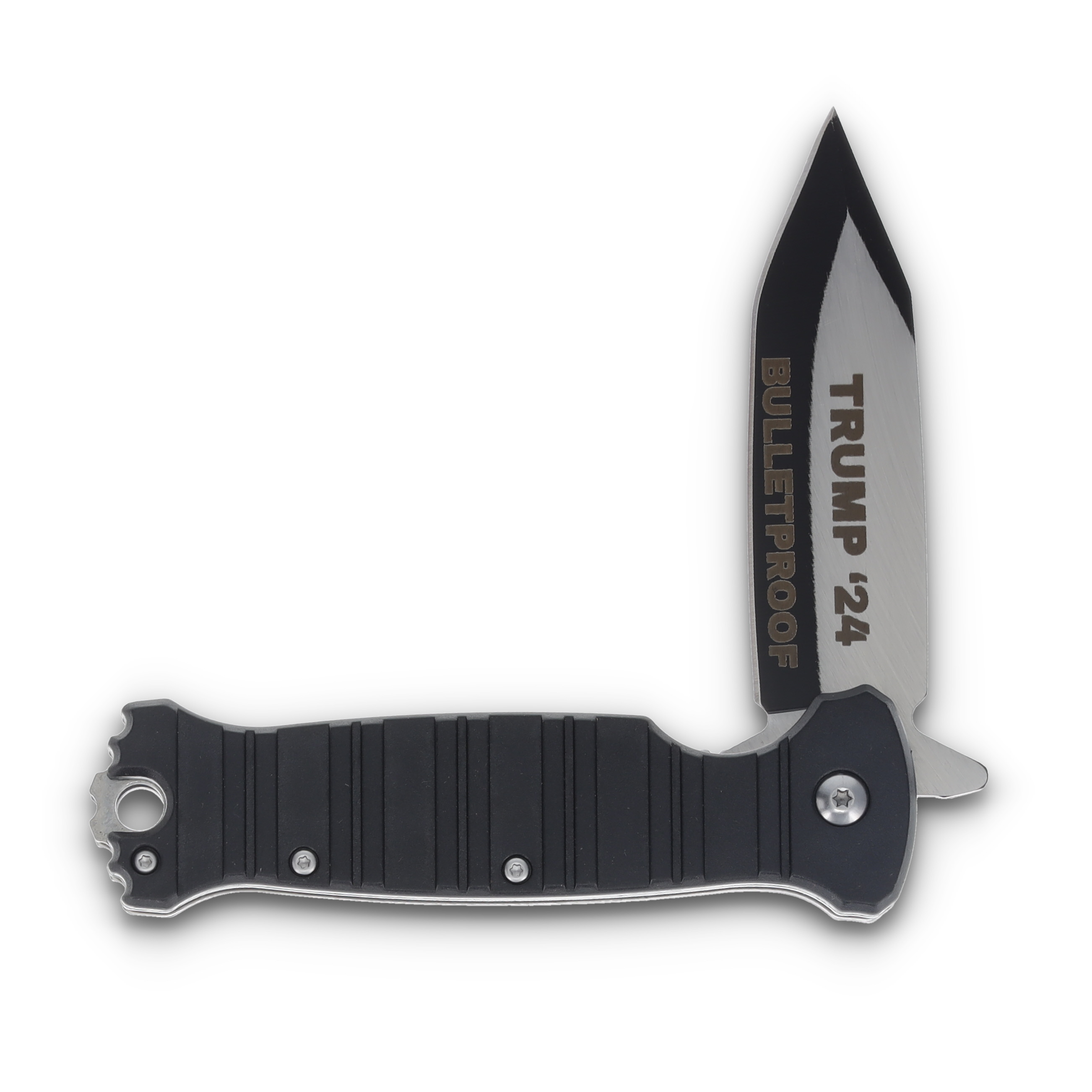 Trump 2024 Bulletproof Folding Knife 4.75in Closed TR-0510BK View 3