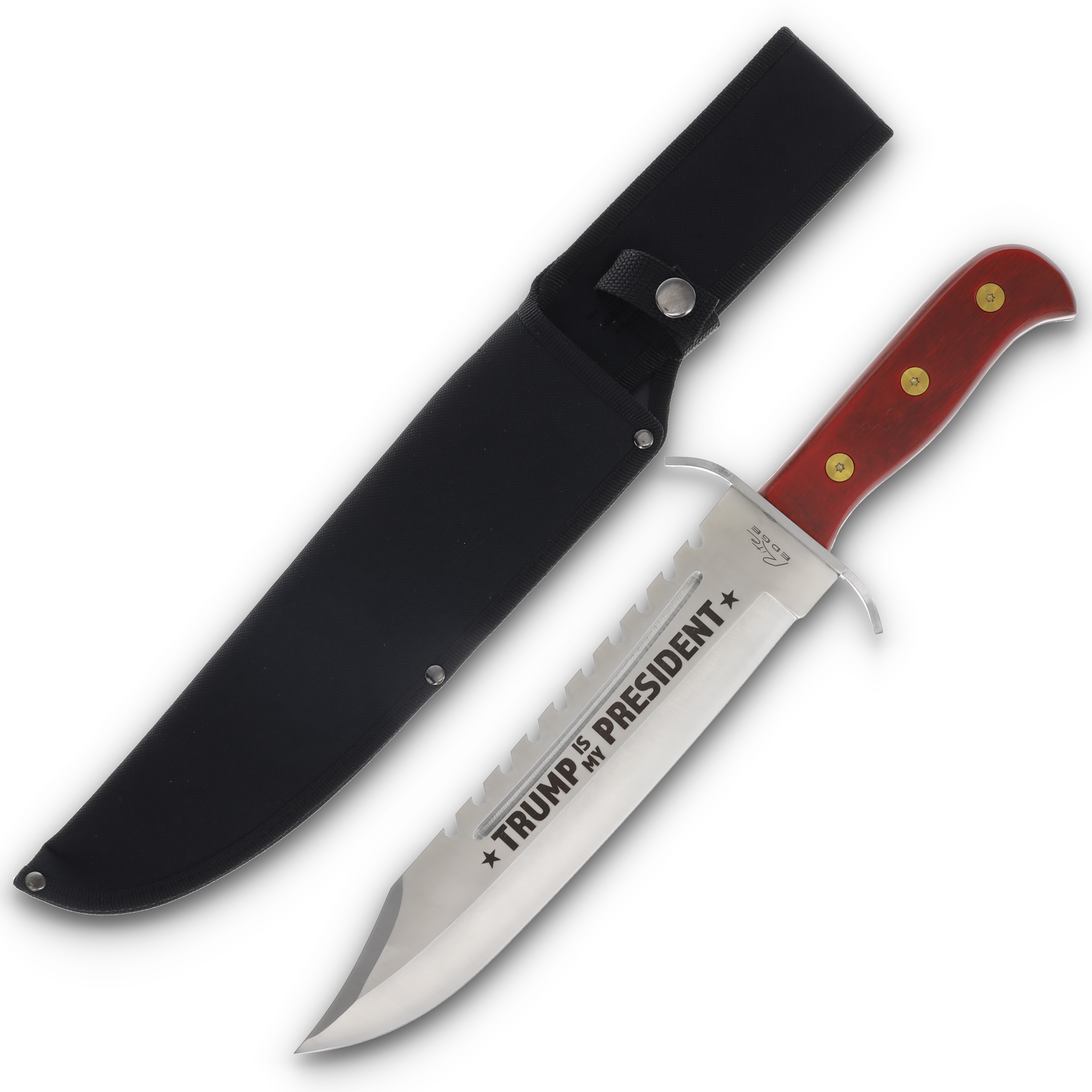 Trump 2024 Trump Is My President Bowie with Sheath TR-1204SL View 1