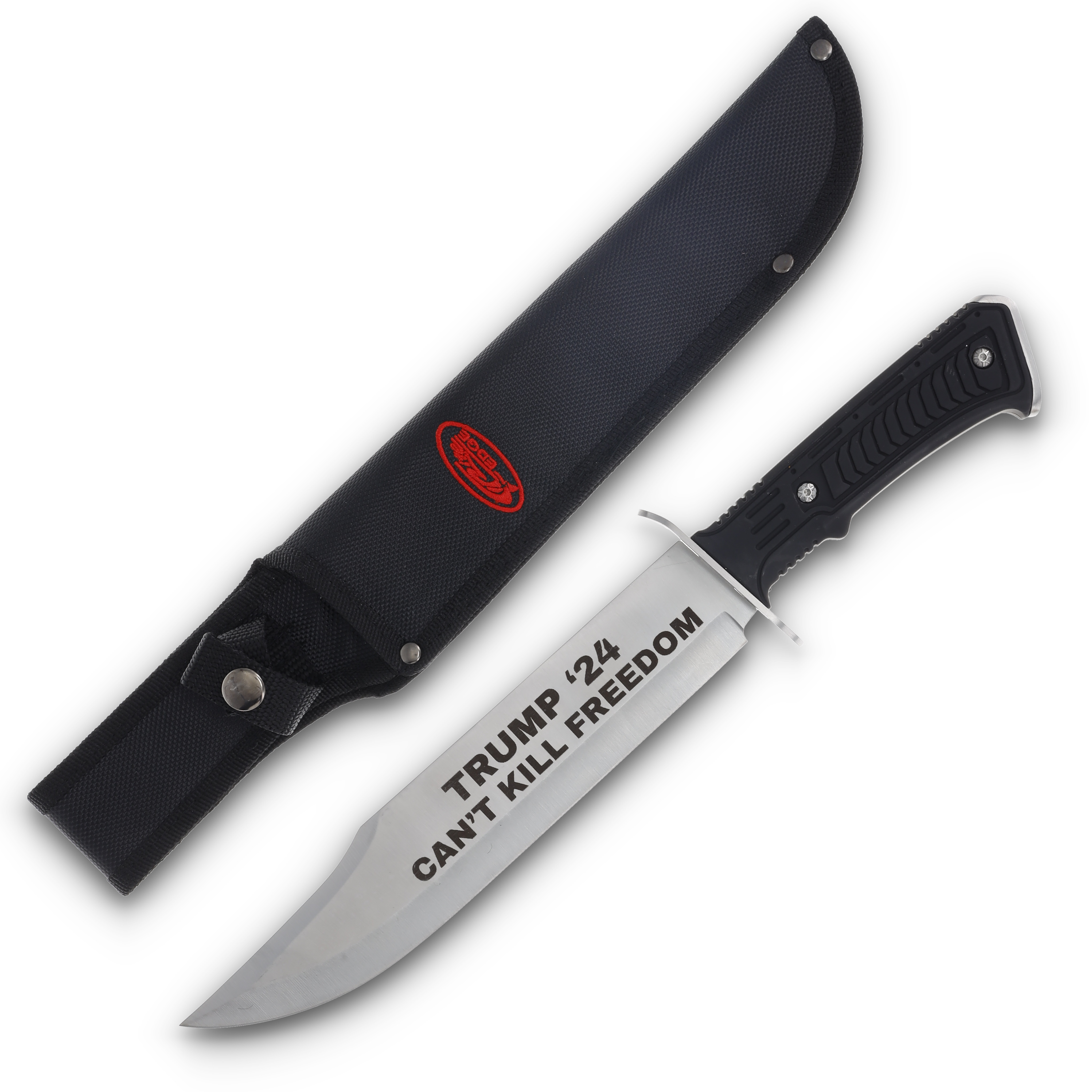 Trump 2024 Cant Kill Freedom Bowie with Sheath TR-1515SL View 1