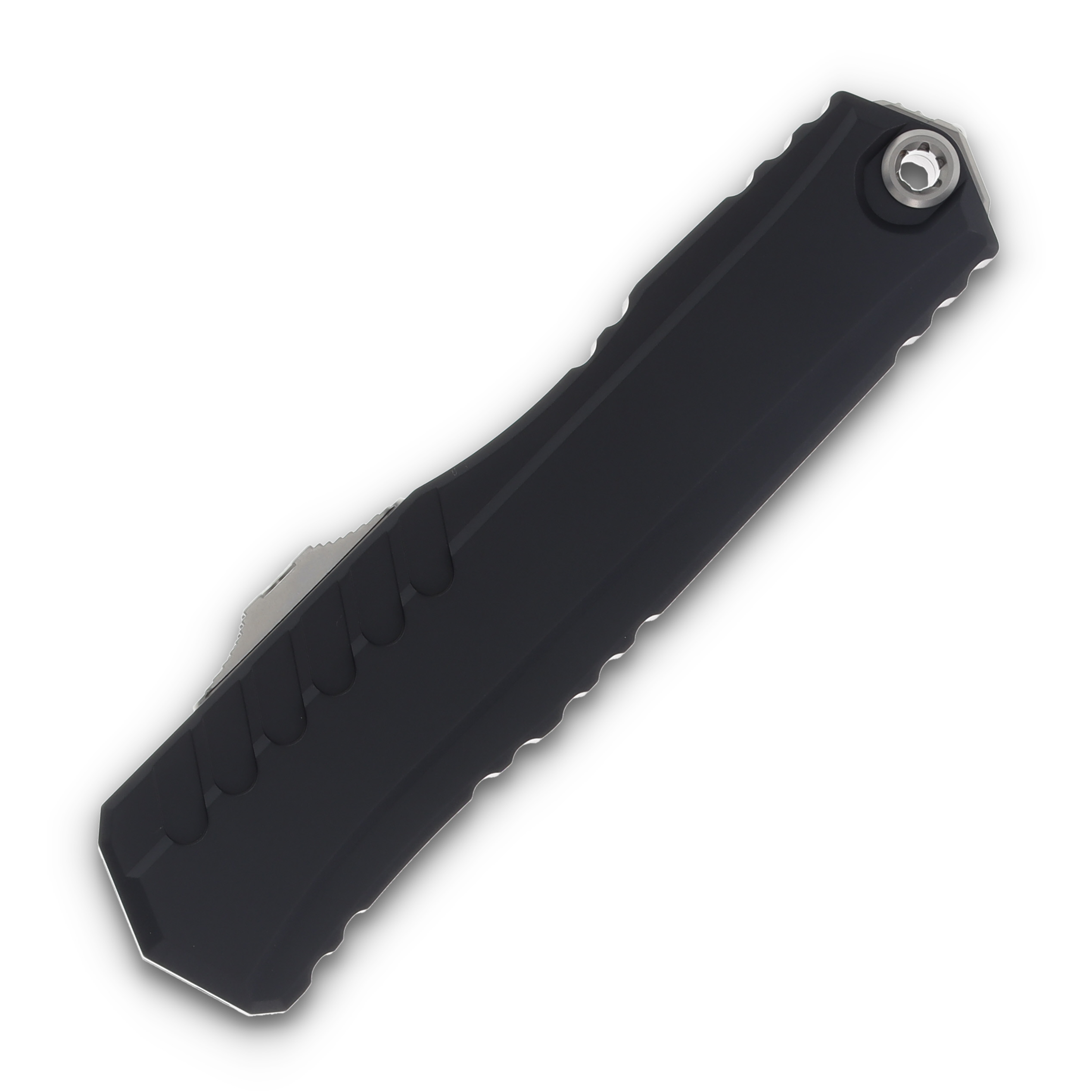 Microtech Cypher II Out-the-Front Automatic Knife Stonewash D/E AUMT124210 View 3