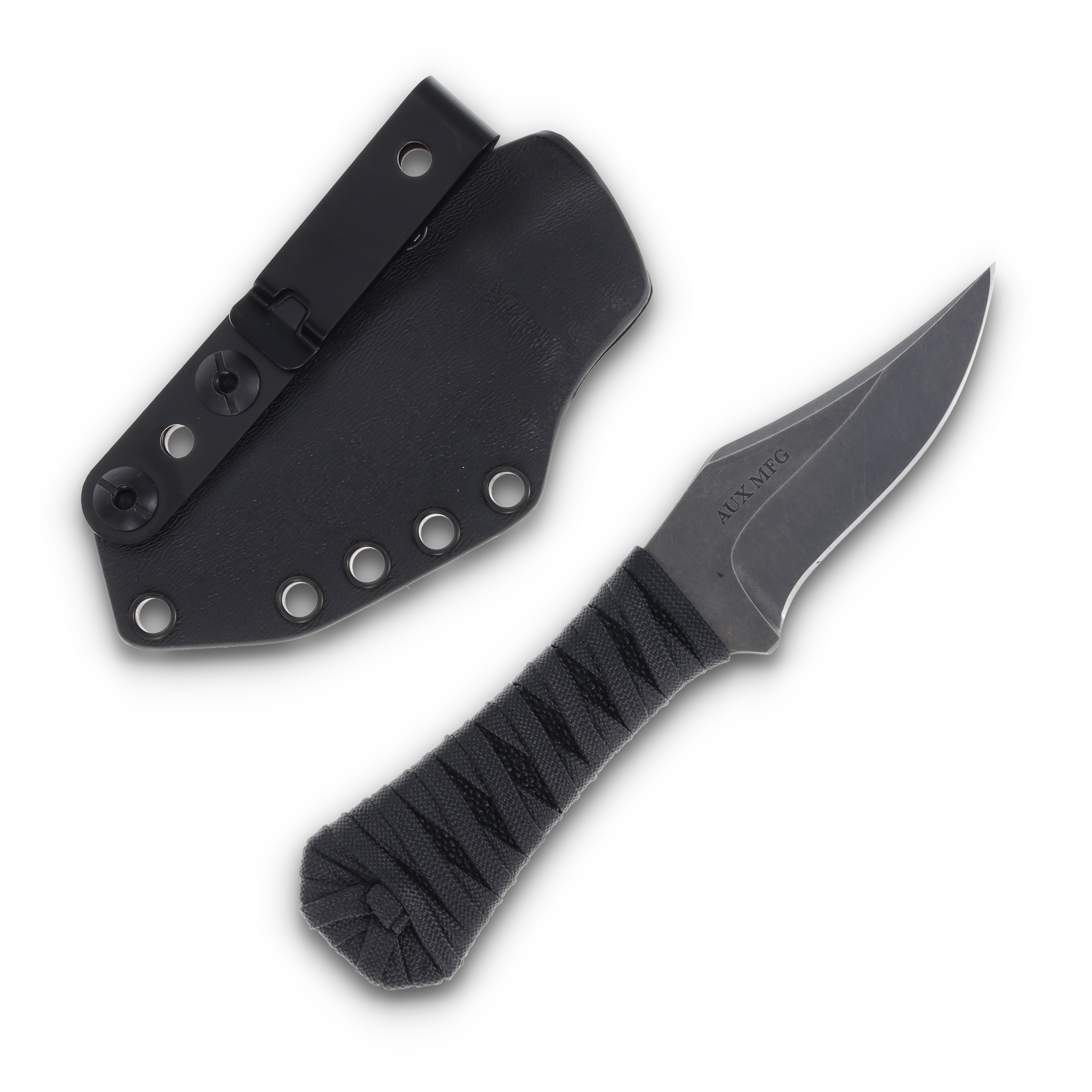 Auxiliary Manufacturing Pocket Bowie Epoxy Cord Wrapped AMPBECW View 2