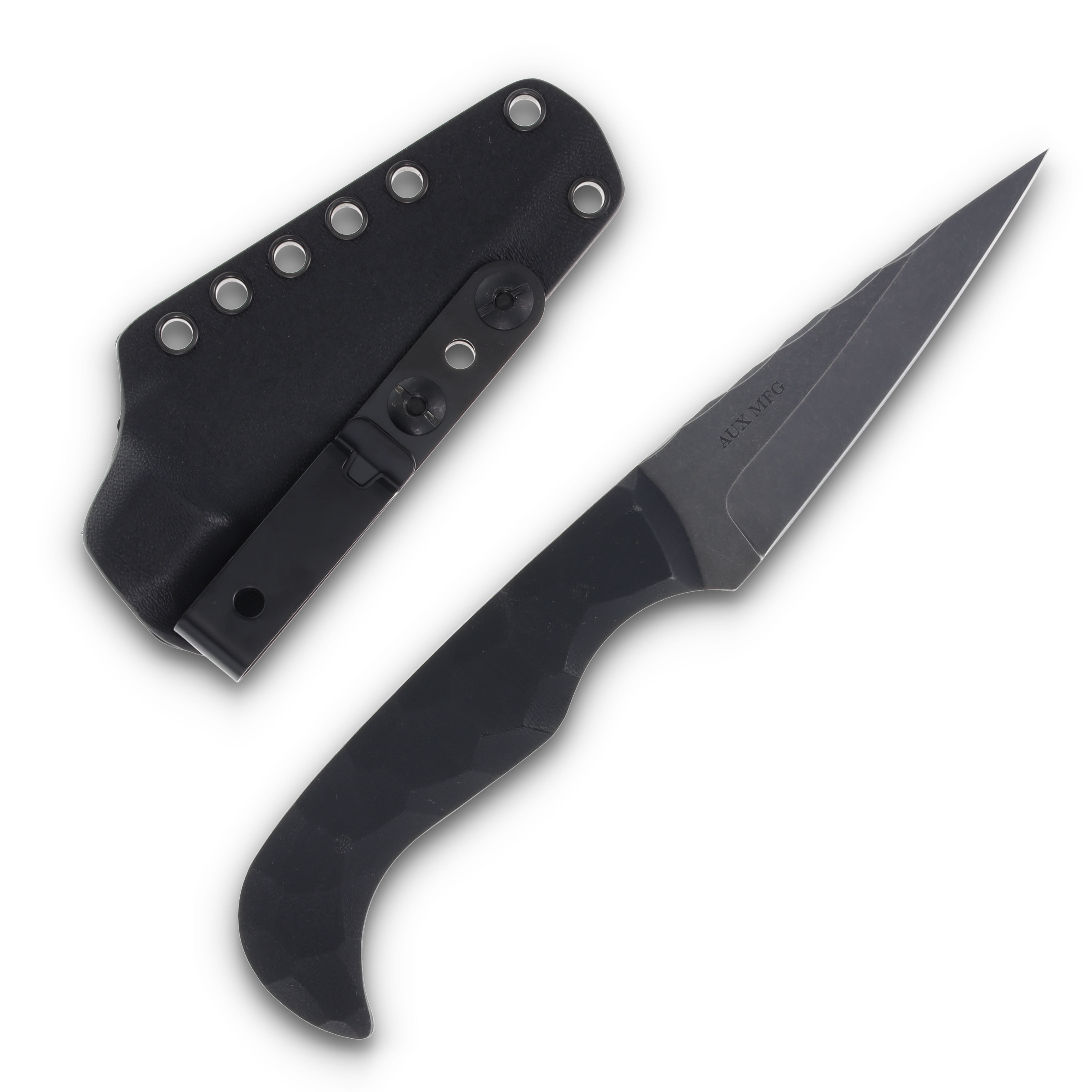 Auxiliary Manufacturing Karl Black G-10 with Kydex Sheath AMKARLBLG10 View 2