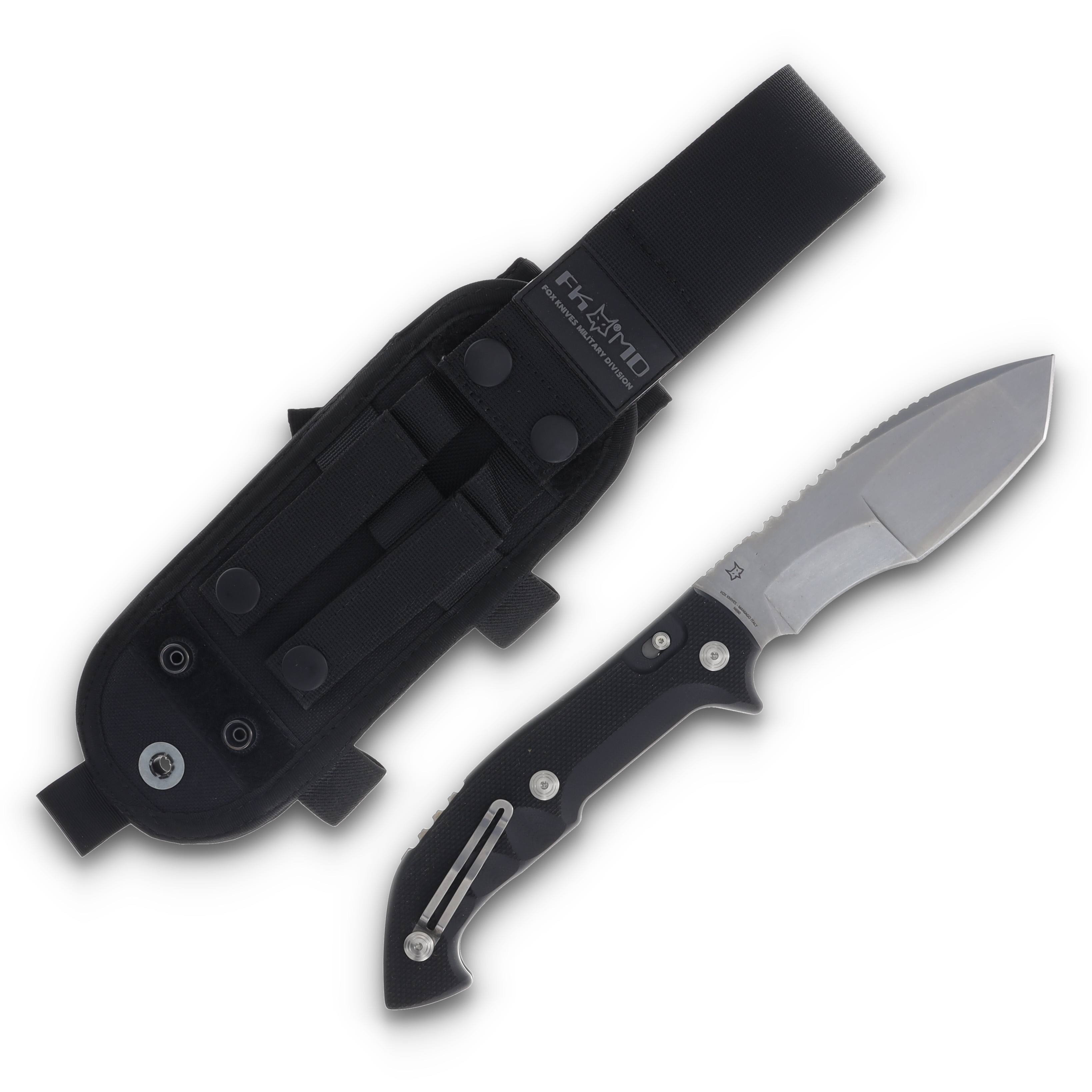 Midgards Messer Tracker Black MM-TRAK-BLK-FLD View 2