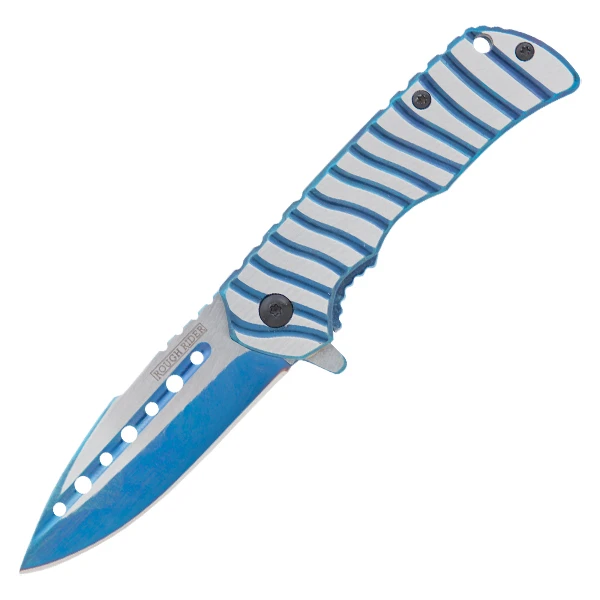 Rough Ryder Blue Streak Framelock Folding Knife RR1818 View 1