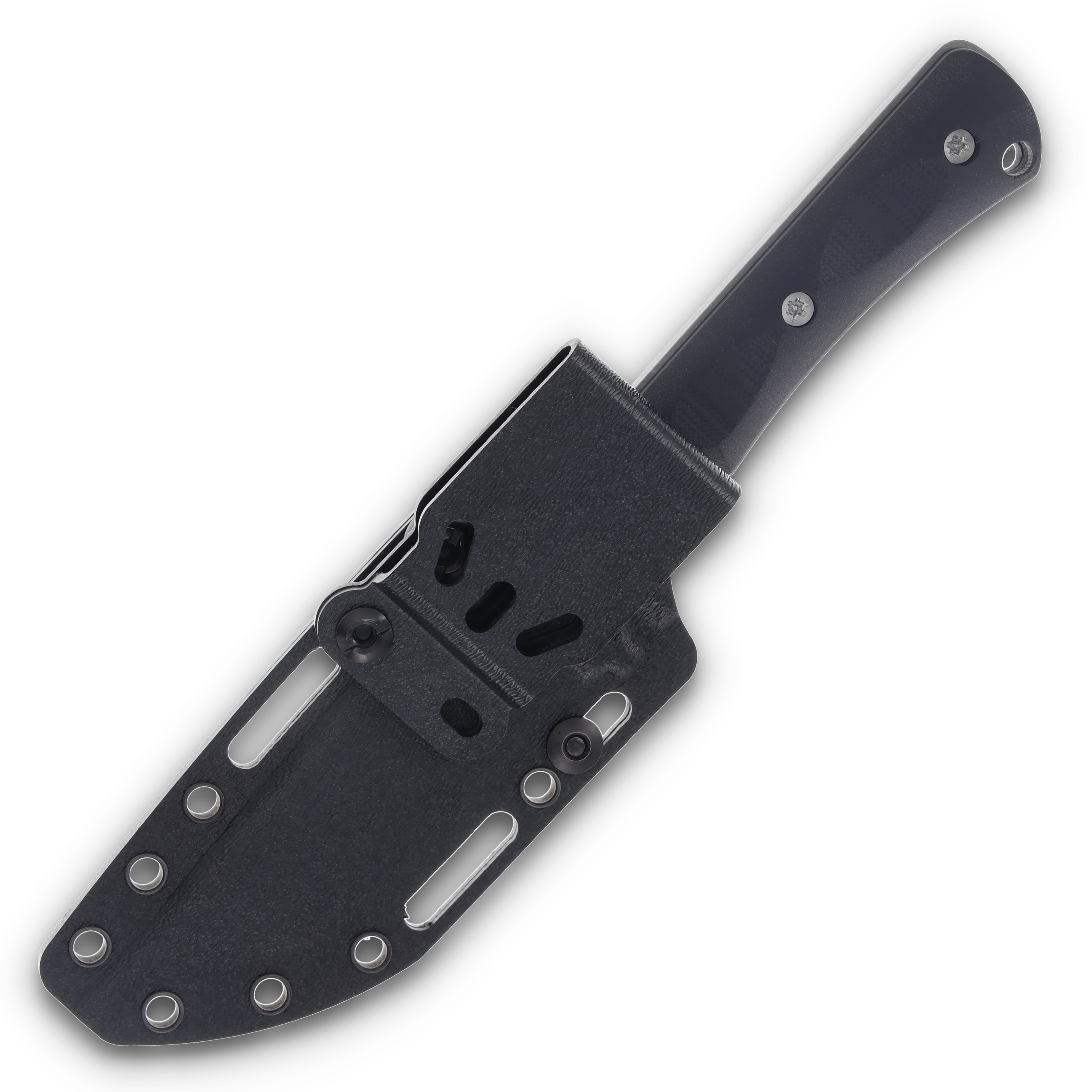 McNee's Ridge Runner Fixed Blade Knife Atomic/Black G-10 MACNPMRDGRNNRFBBG10 View 6