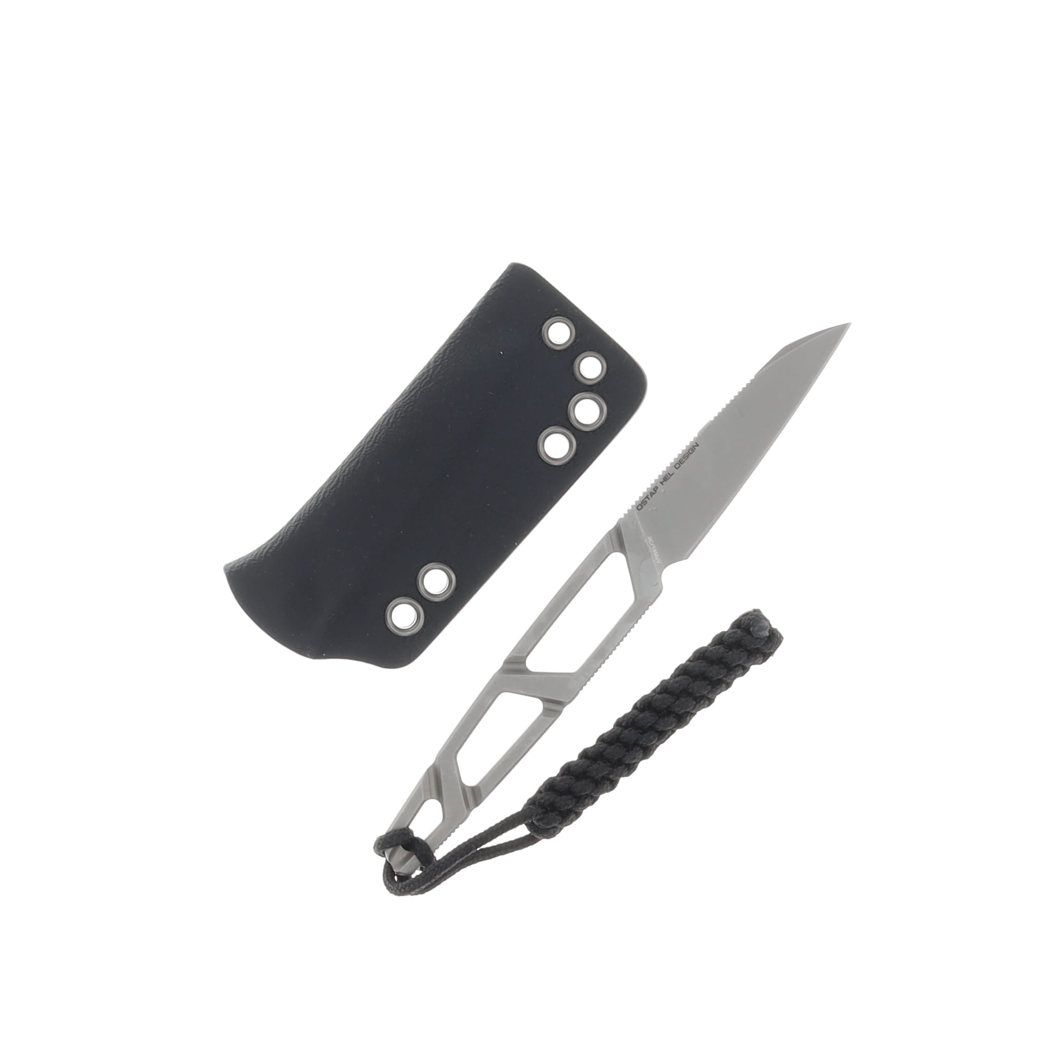 SENCUT Texo Fixed Blade Stonewash 1.97in Plain Stonewash Reverse Tanto S23095-2 View 2