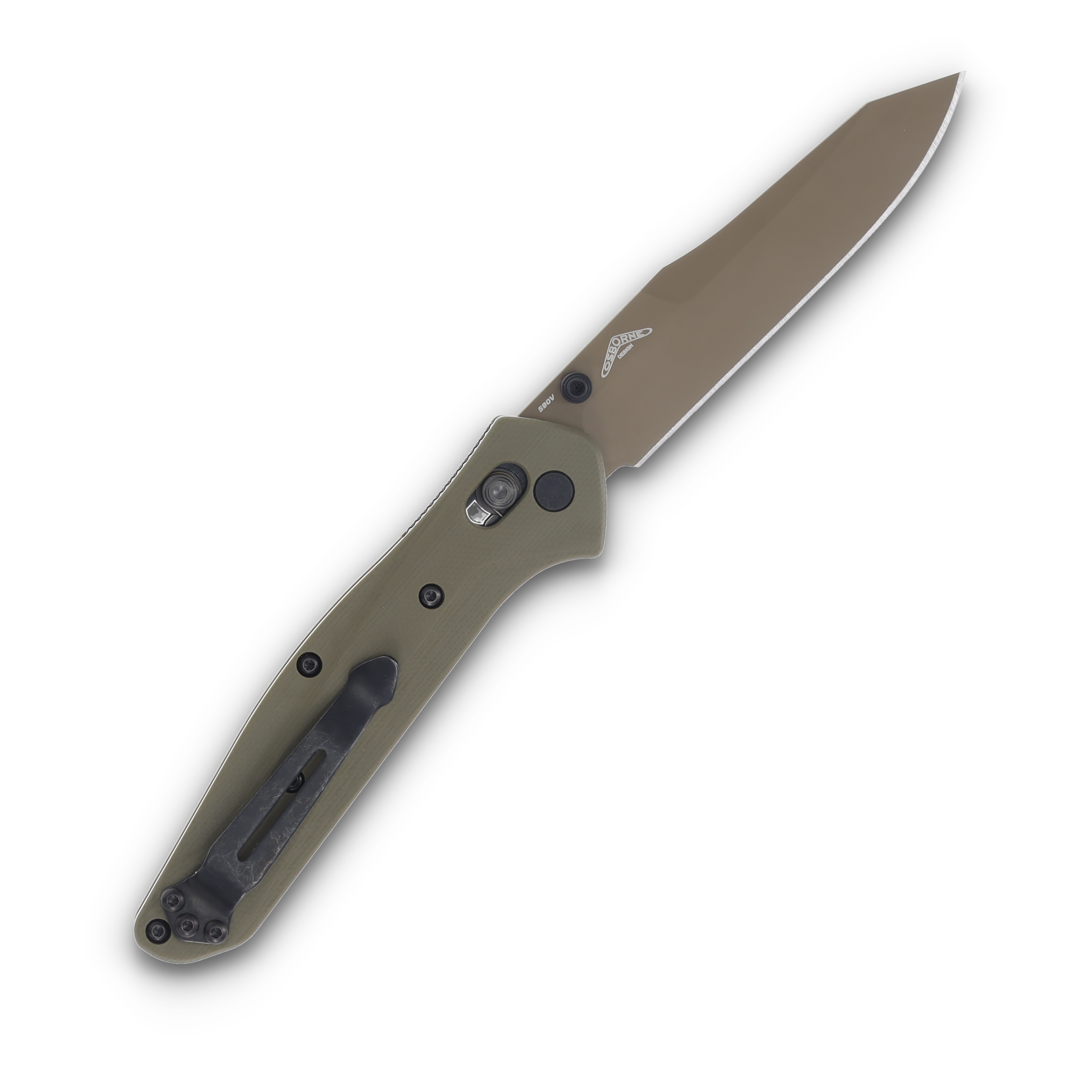 Benchmade Osborne SMKW Exclusive Desert Warrior BM940FE-2402 View 2
