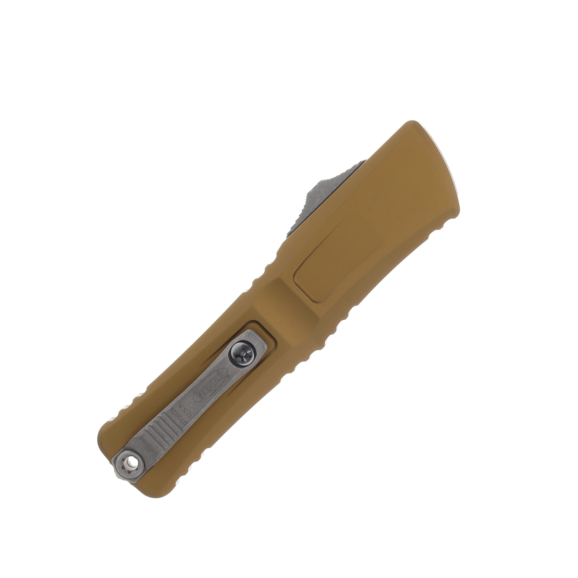 Microtech Combat Troodon S/E Gen III Tan Apocalyptic Partial Serrated AUMT114311APTA View 2