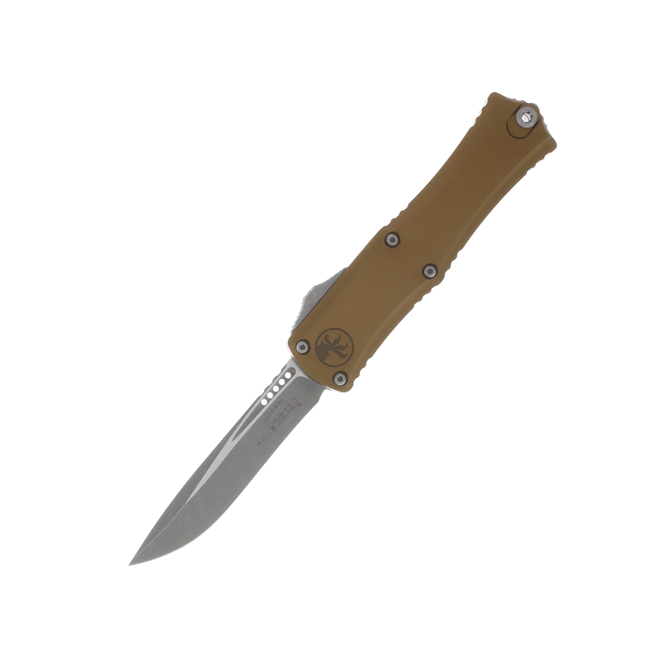 Microtech Hera II Mini Recurve Tan Apocalyptic Standard AUMT1705M10APTA View 1
