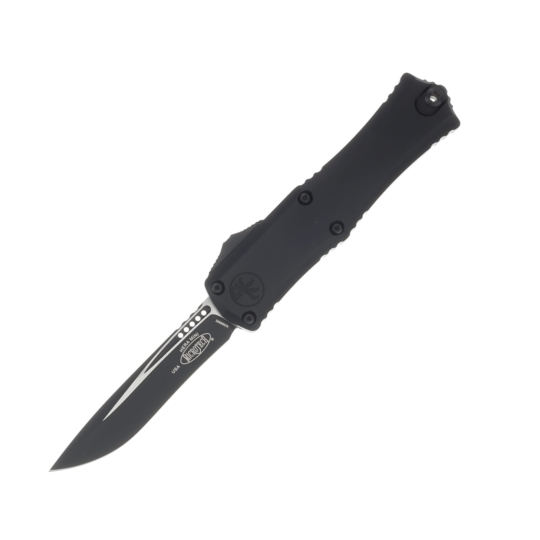 Microtech Hera II Mini Recurve Tactical Standard Black AUMT1705M1T View 1