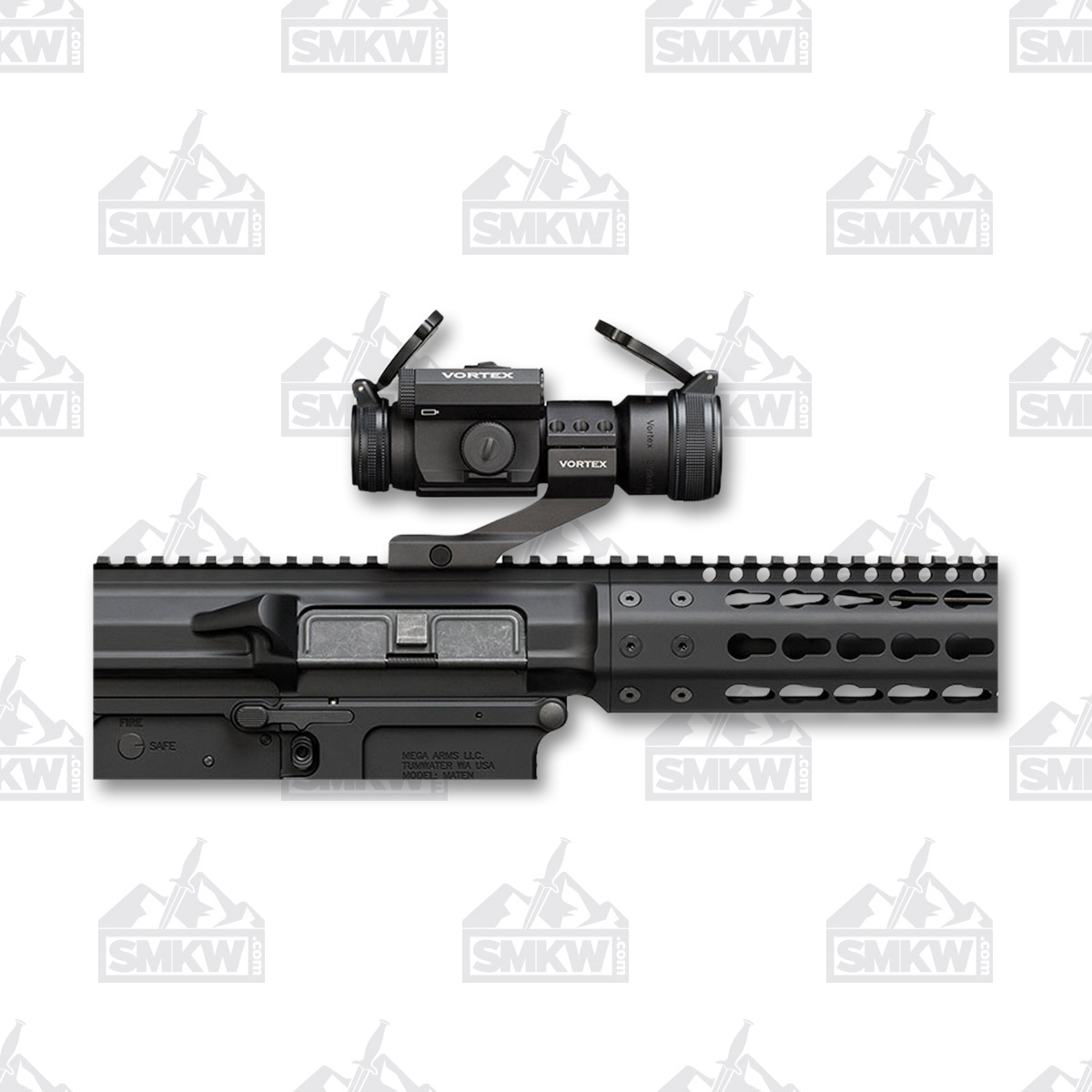 Vortex StrikeFire II 1x30 Red Green Dot 4 MOA - Cantilever Mount AR15 RIFVTSFRG501 View 4