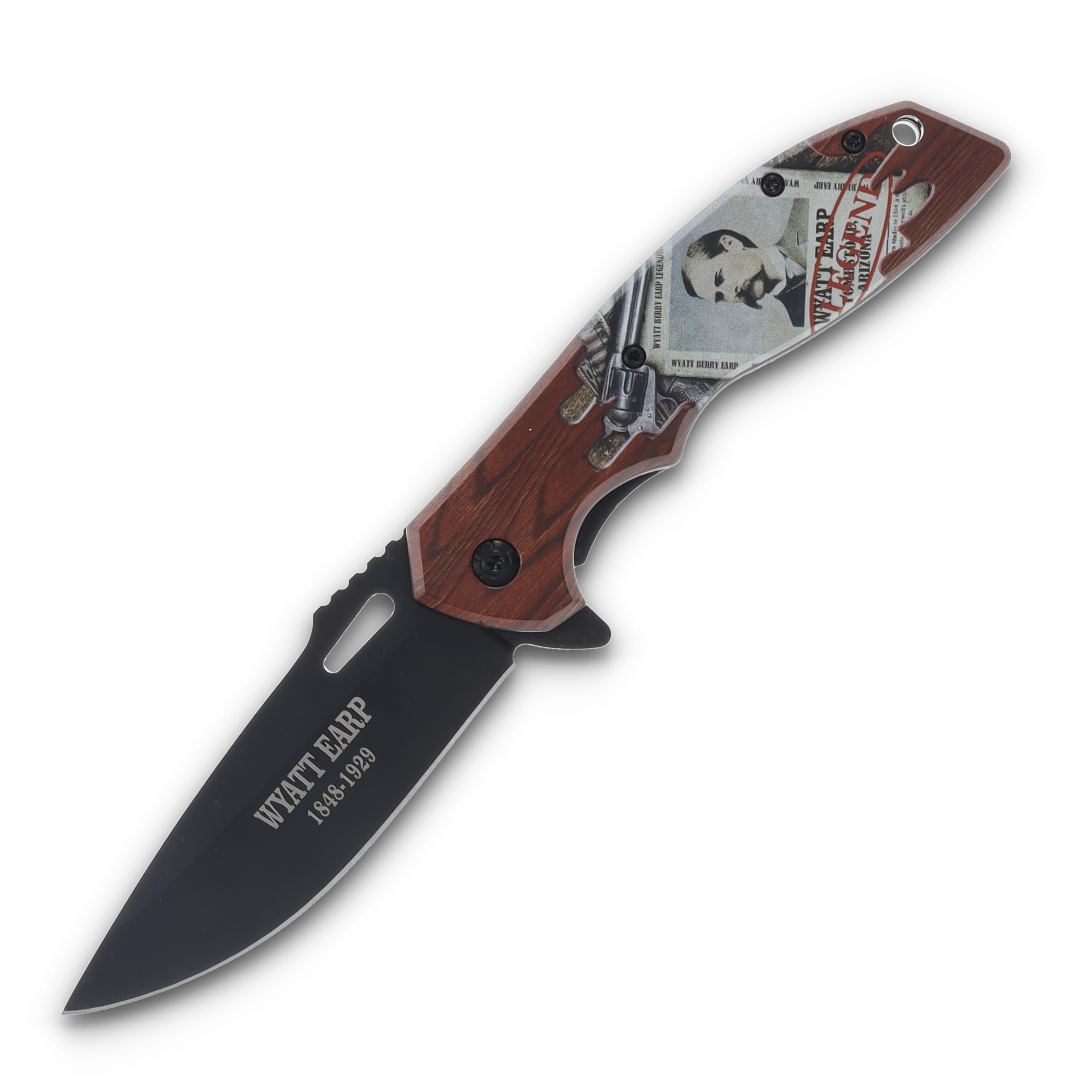 Wyatt Earp AO Linerlock Aluminum SX1991WE View 1