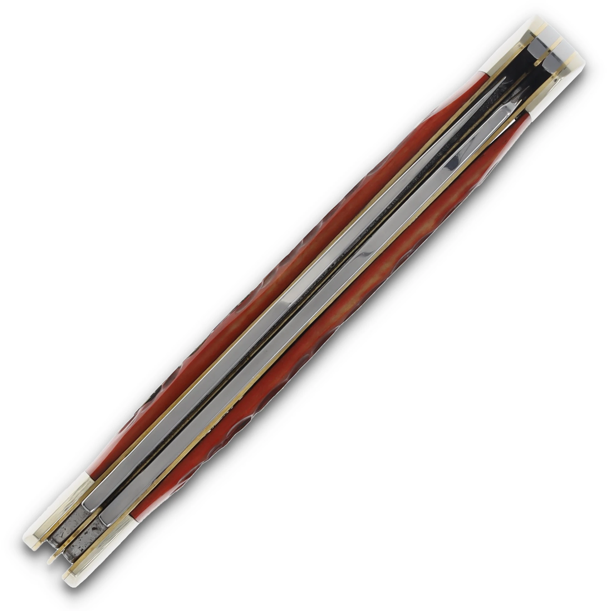 Frost Cutlery German Bull Large Trapper Red Pick Bone FRGBI010RPB View 3