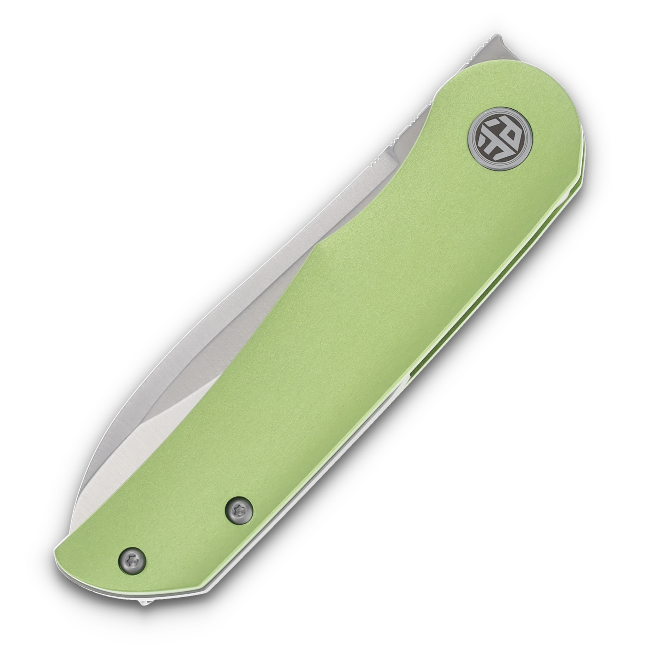 Petrified Fish EL Camino Satin Linerlock Green Aluminum PFKE16GRAS View 3