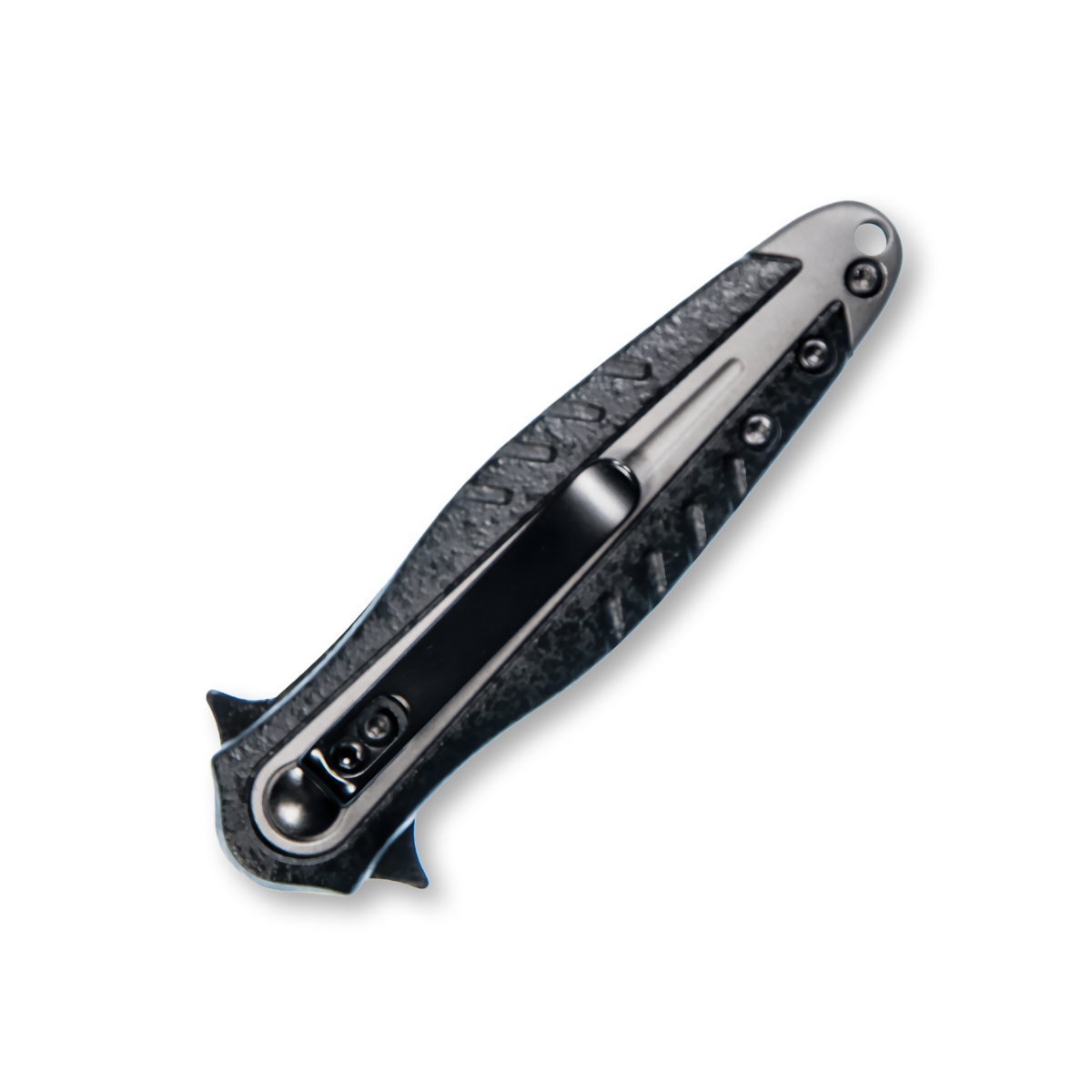 Smith & Wesson MP Shield Folding Knife 2.63in Plain Edge Dagger 1085893 View 2