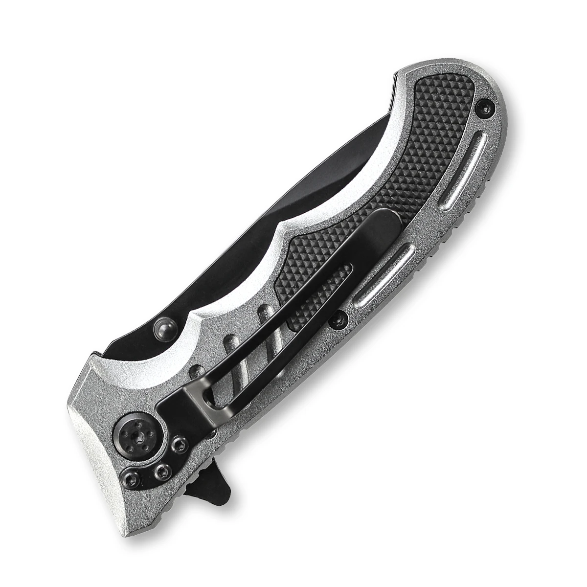Smith & Wesson Extreme Ops Aluminum 3.1in Black Part Serrated Tanto Blade CK204CP View 2