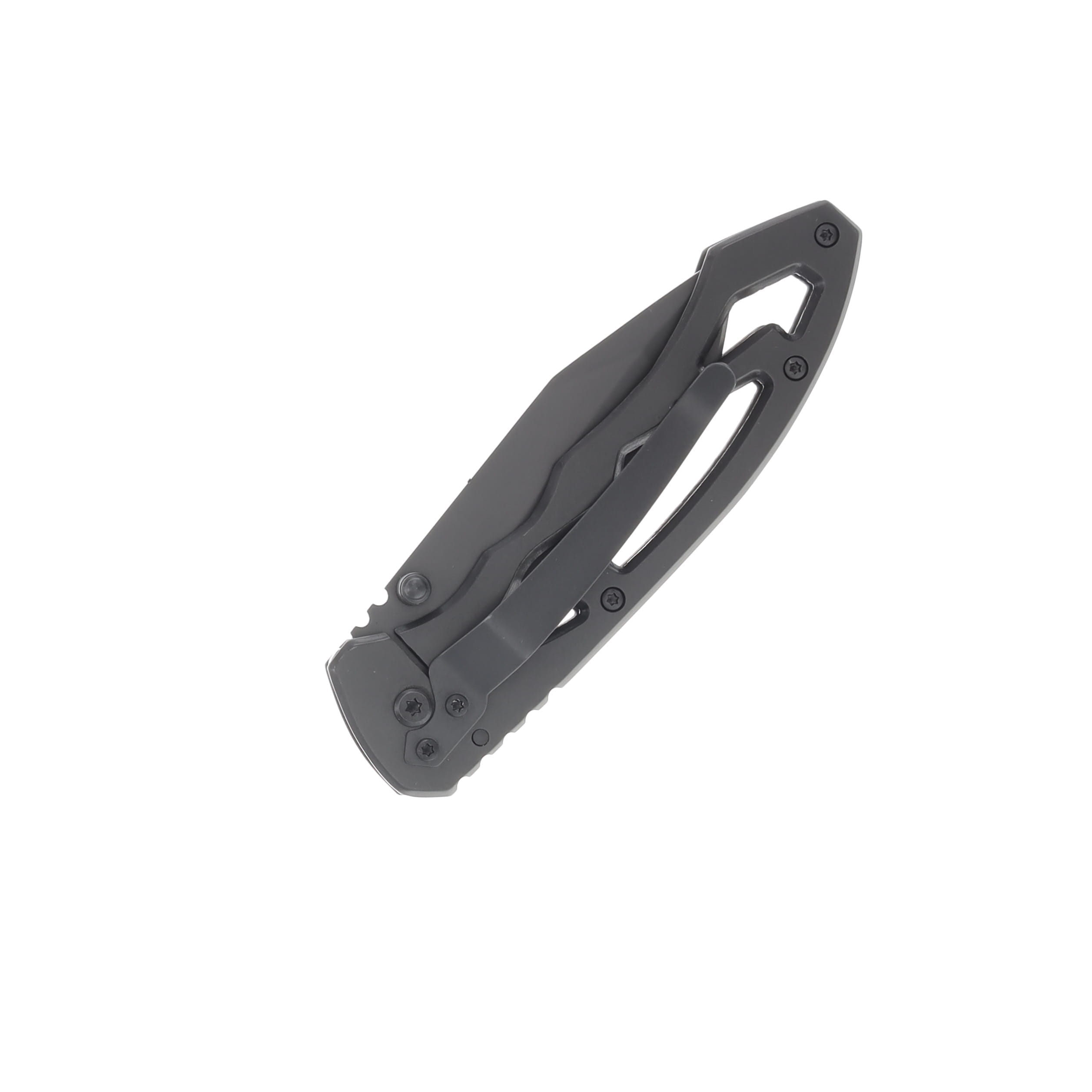 Smith & Wesson Skeletonized Stainless 3.0in Tanto Part Serrated Blade CK400LTSCP View 4