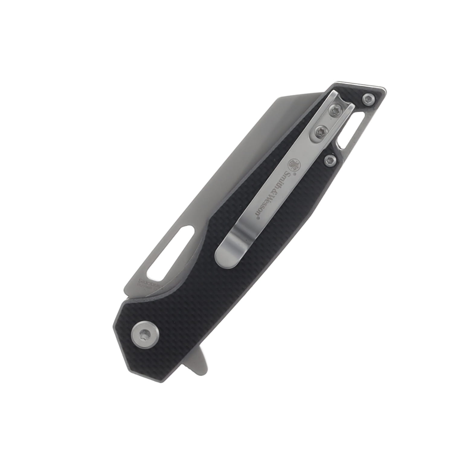 Smith & Wesson Sideburn Folding Knife 3in Satin Wharncliffe Blade 1117235 View 4