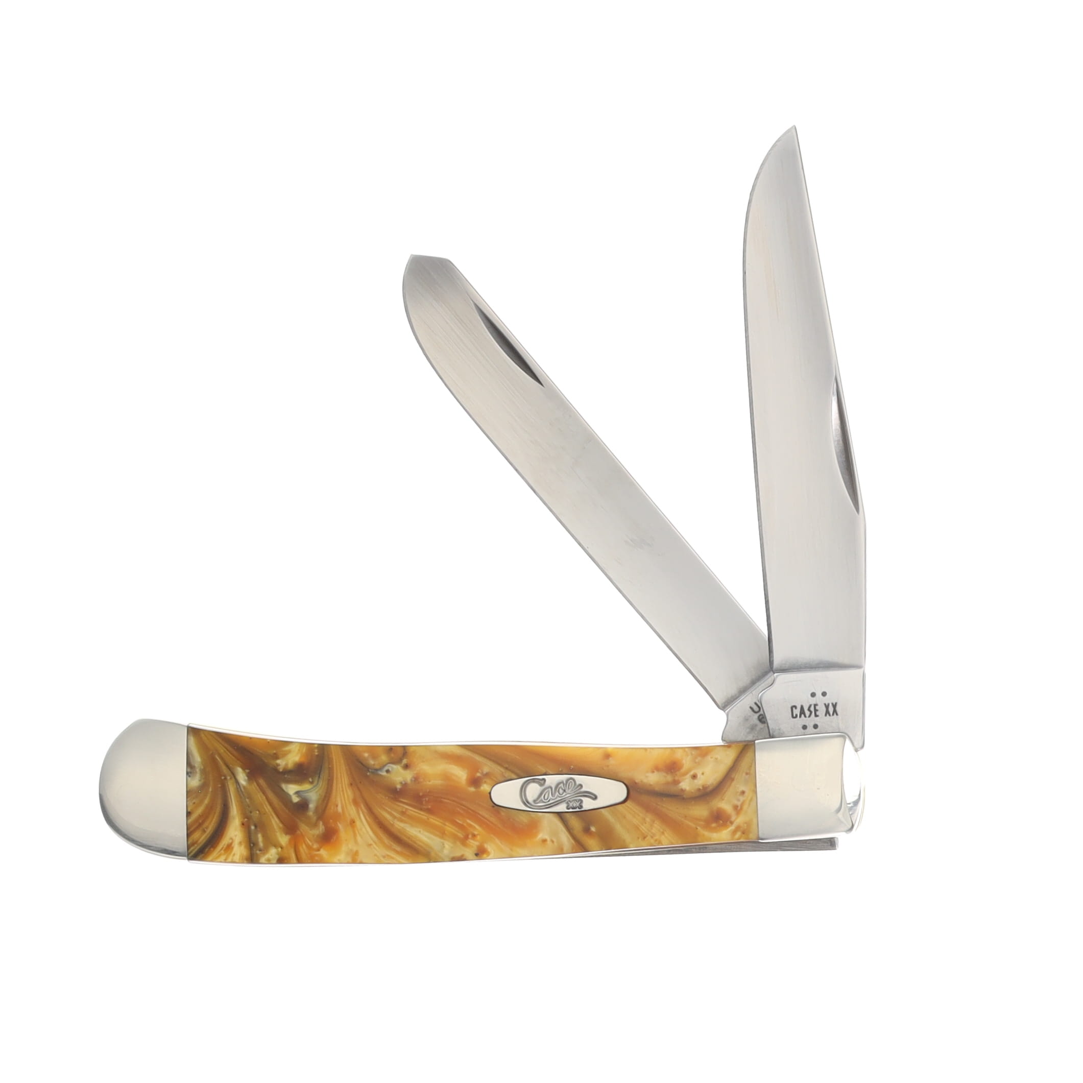 Case 24 Karat Corelon Trapper Folding Knife CA925424KT View 1