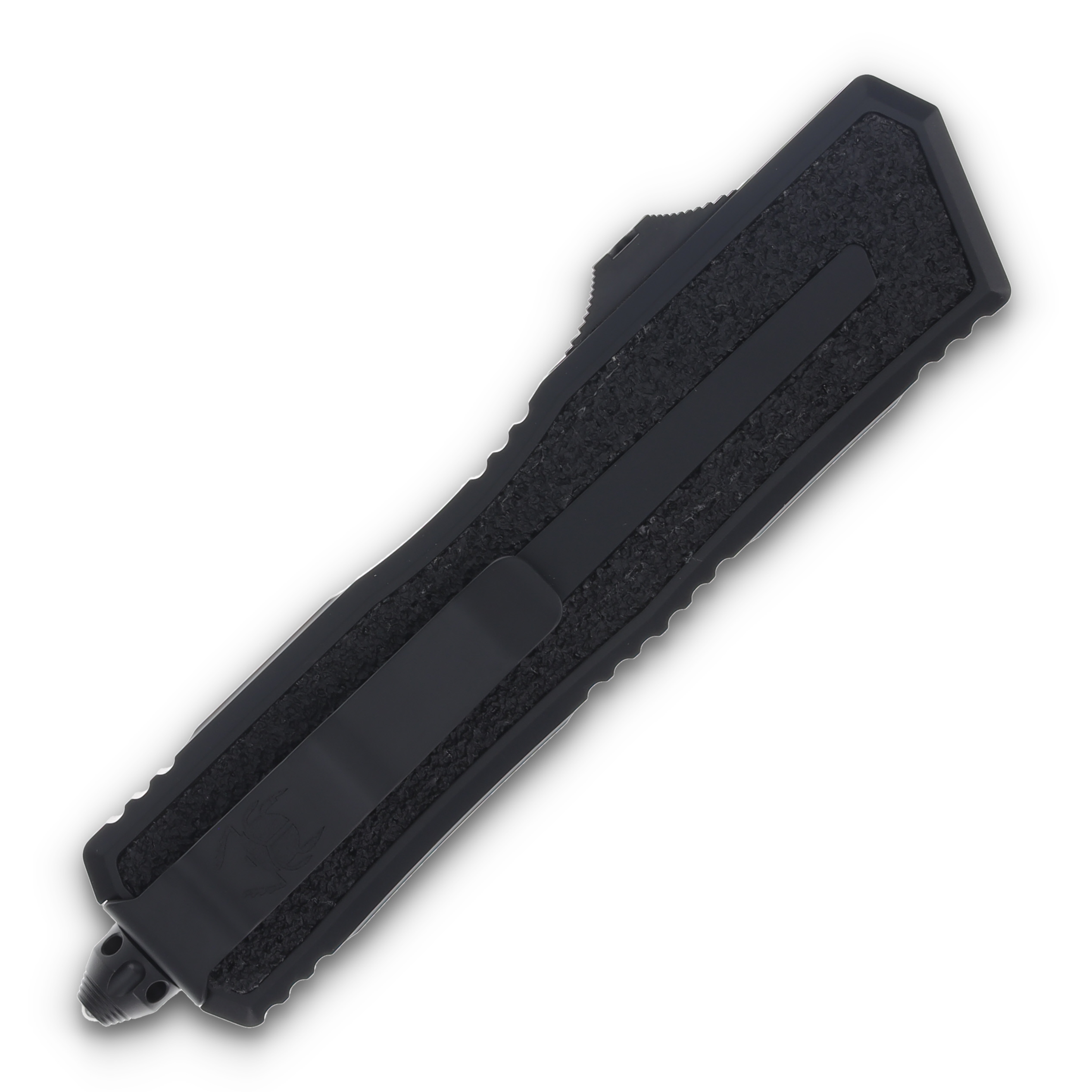 Microtech Scarab II D/E-S Gen III Tactical Standard Auto OTF Knife Black 3.9in Drop Point AUMT11801T View 4