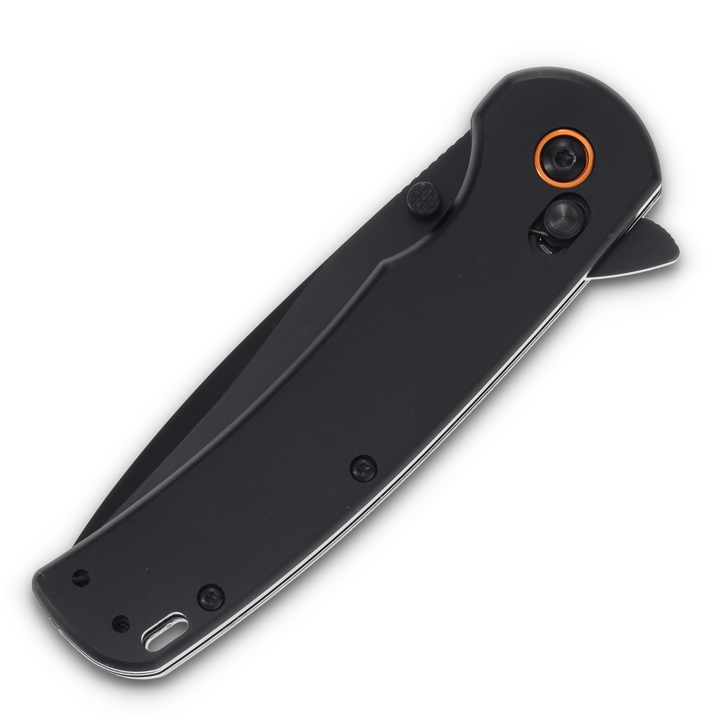 Browning Folder Black With Black Blade Orange Accent BR0546B View 5