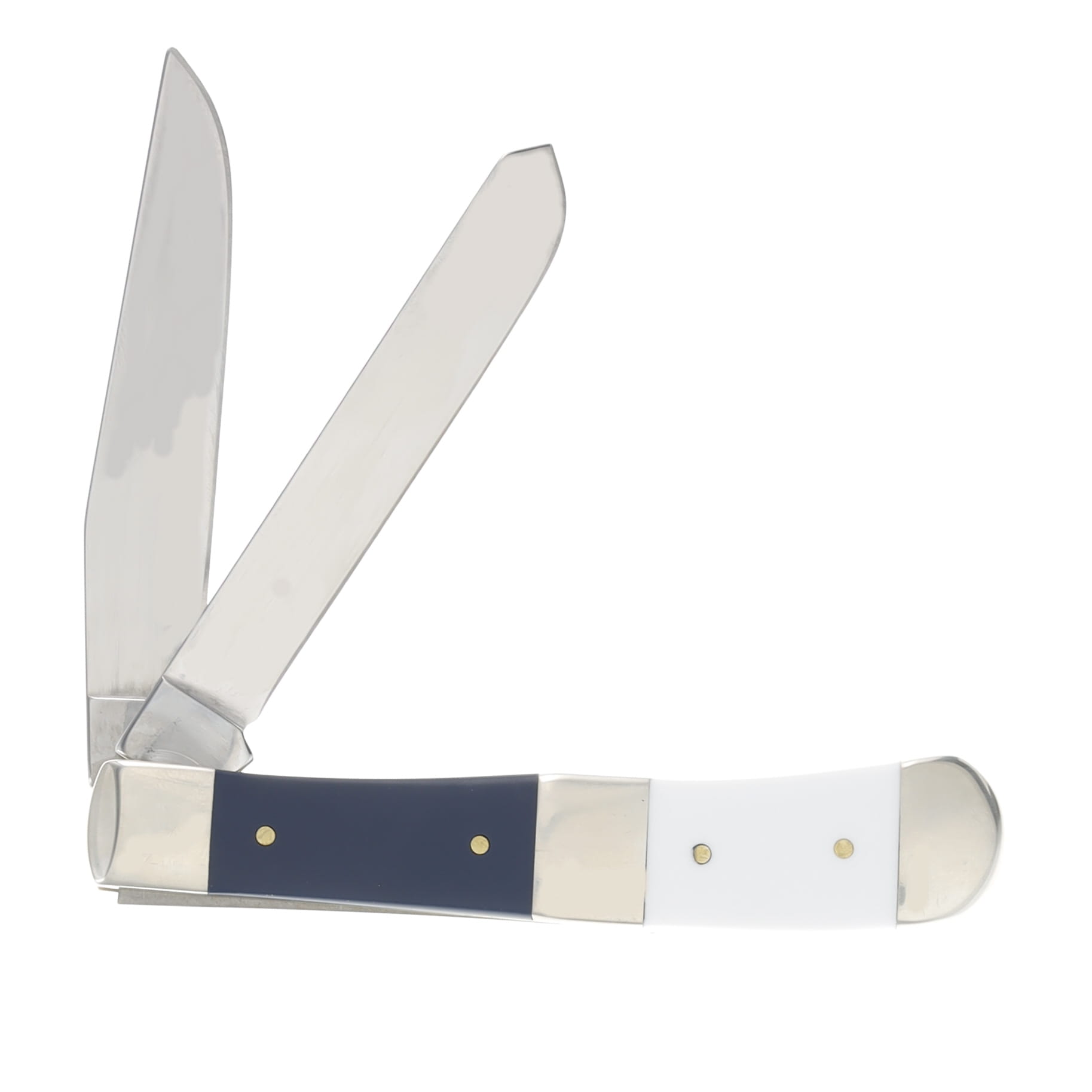 Case XX U.S. Air Force Blue and White Synthetic Center Bolster Trapper Gift Set CA32414 View 2