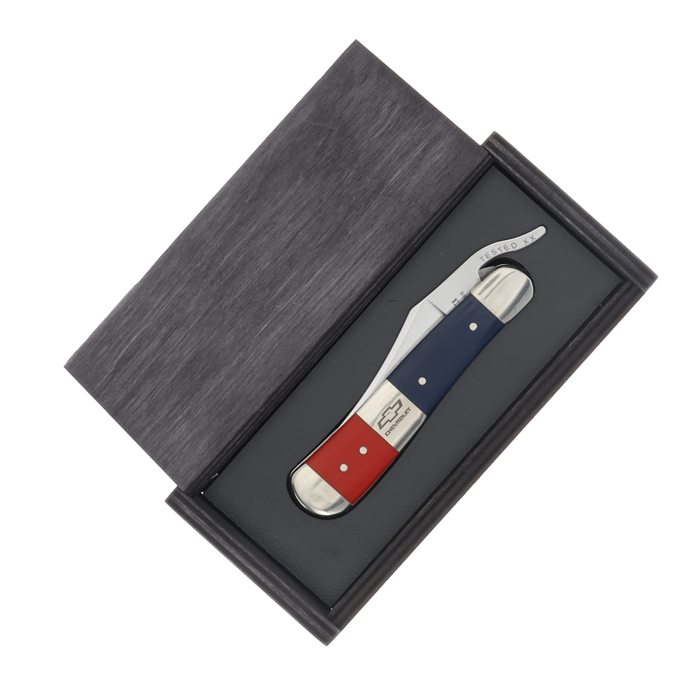 Case XX Chevrolet Red and Blue Smooth Synthetic RussLock Gift Set CA33718 View 5