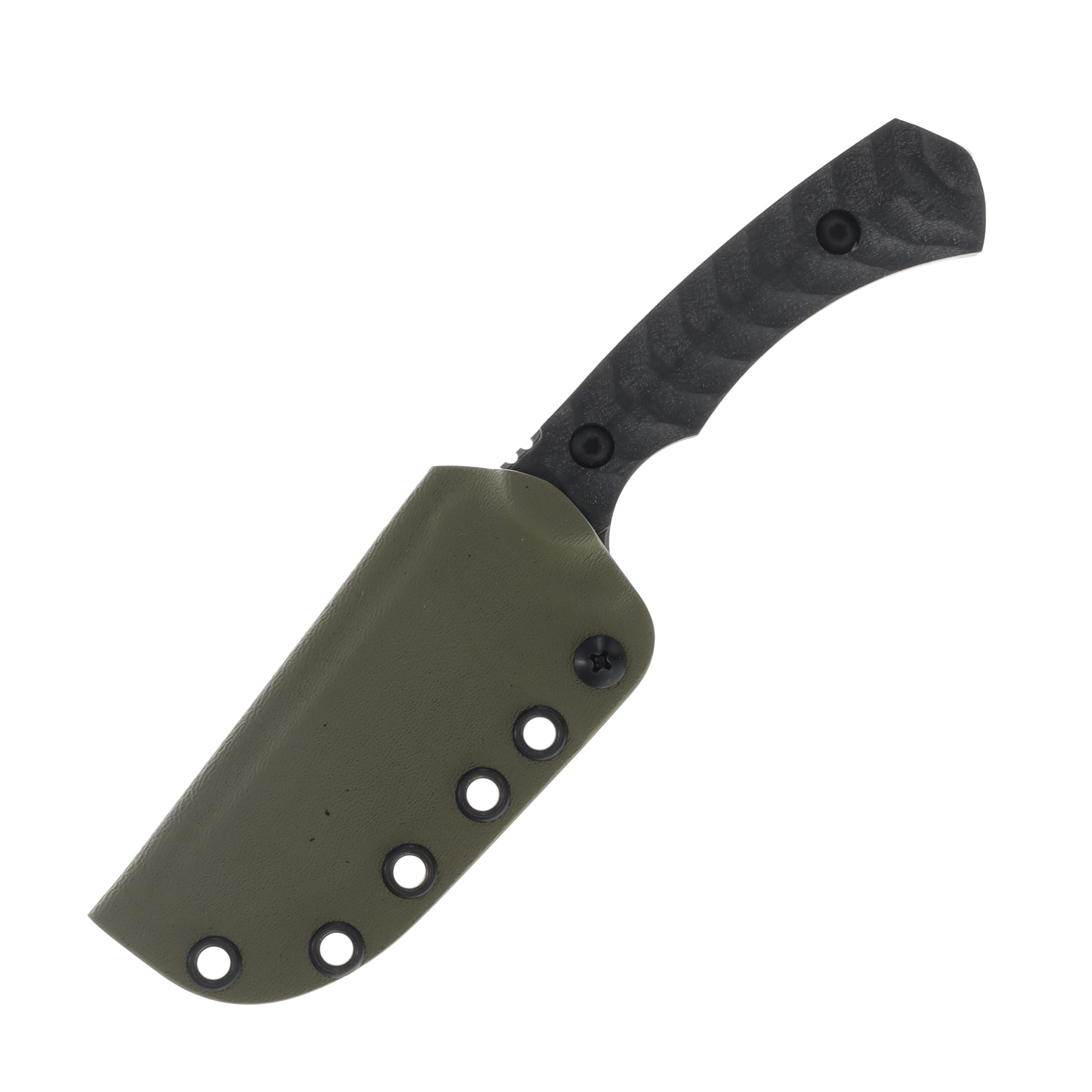 TOOR Brauler Bomber Black 3.87 Inch Plain Black Drop Point BRAULERBB View 3