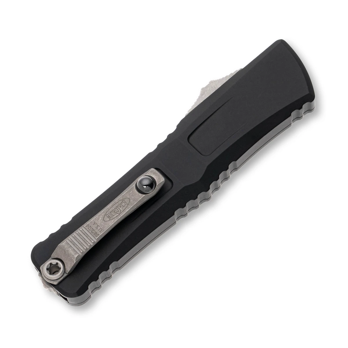 Microtech Combat Troodon OTF Automatic Knife Gen III Apocalyptic T/E Black AUMT114410AP View 2