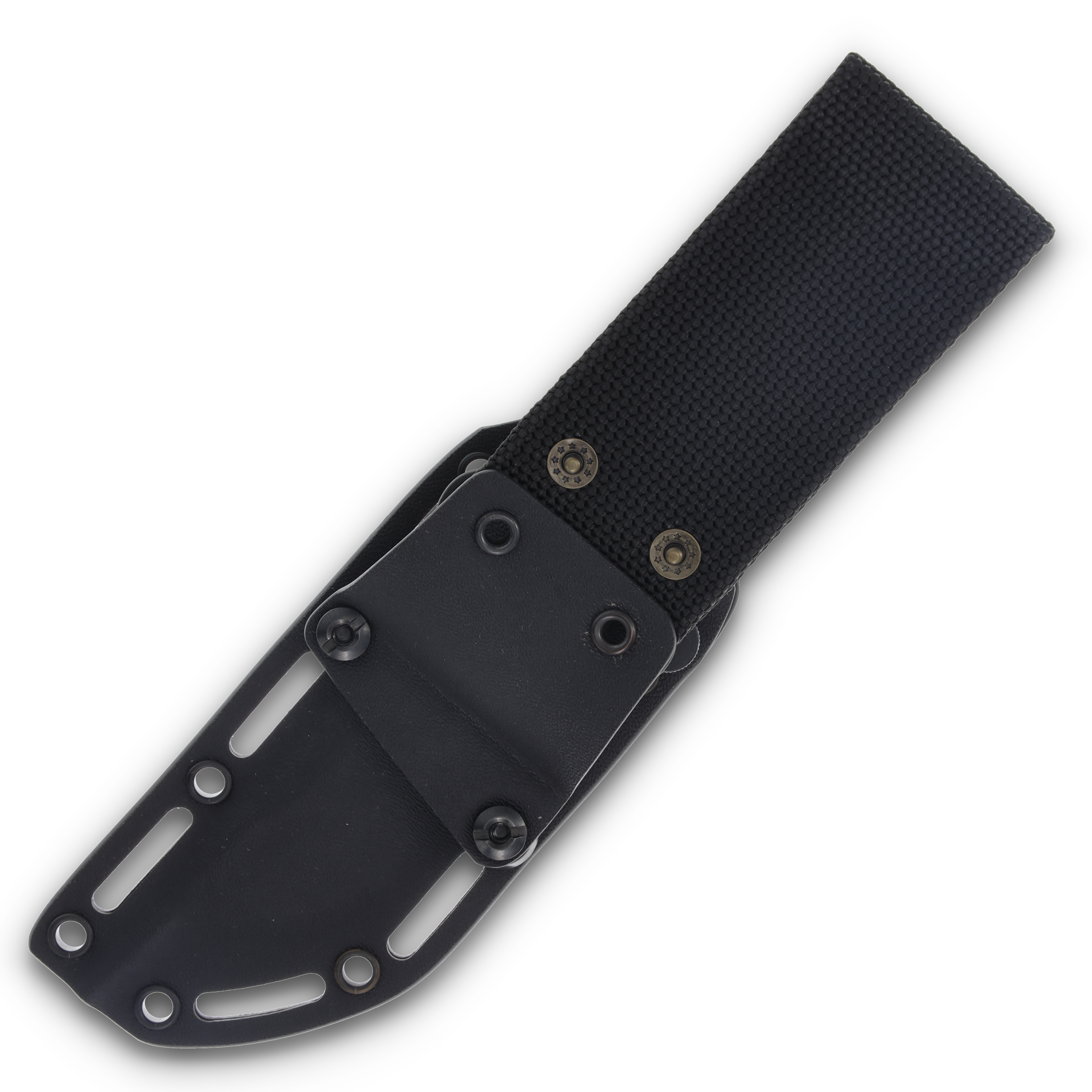 Bastards Knives Reaper Fixed Blade Black Micarta with Red Spacer and Kydex Sheath REAPER-38 View 9